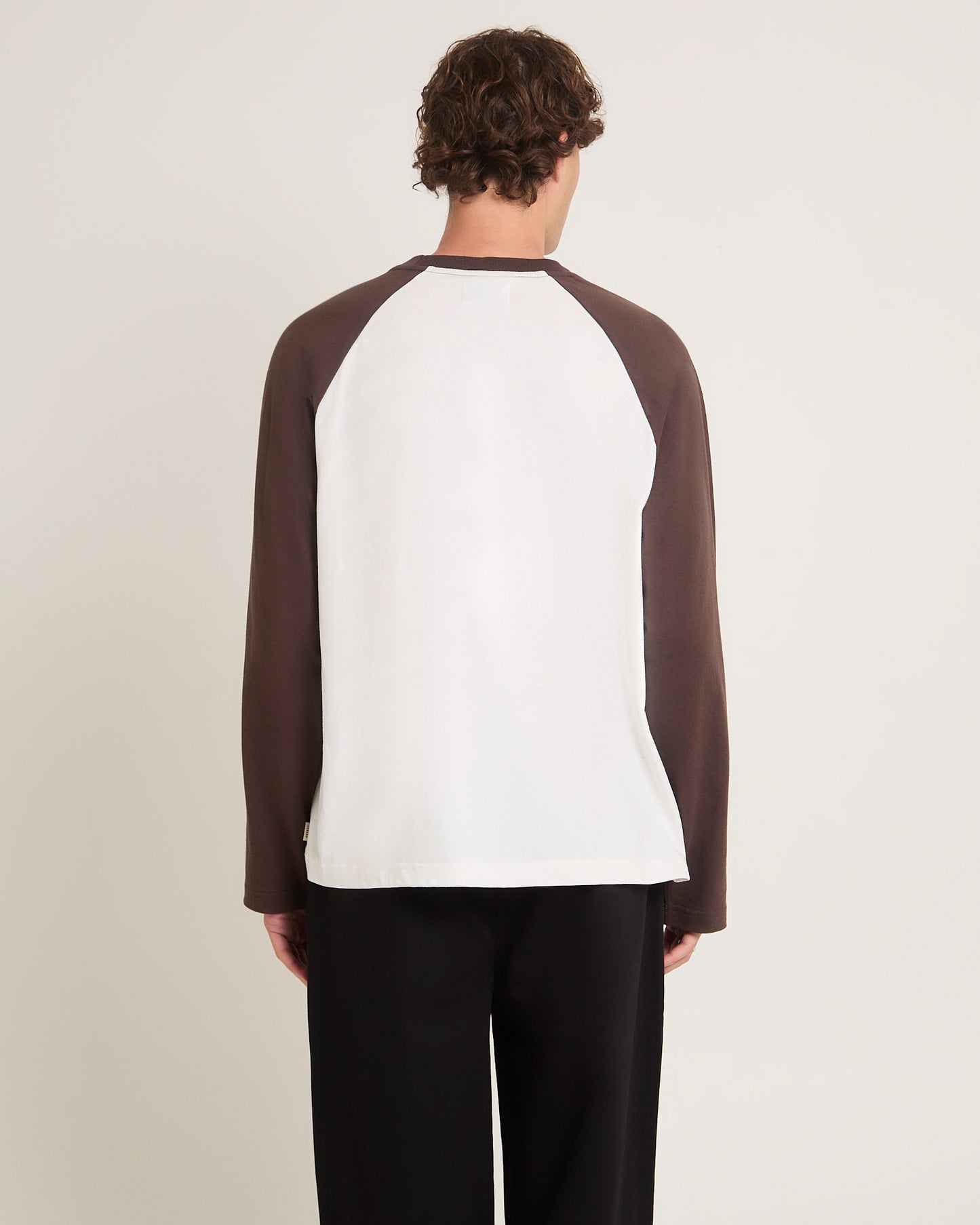 Script Long Sleeve Raglan T-Shirt