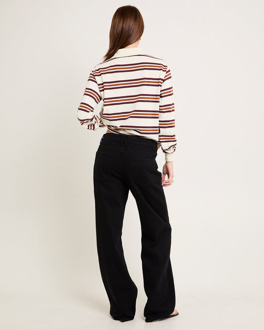 Top Model Denim Jeans BLACK