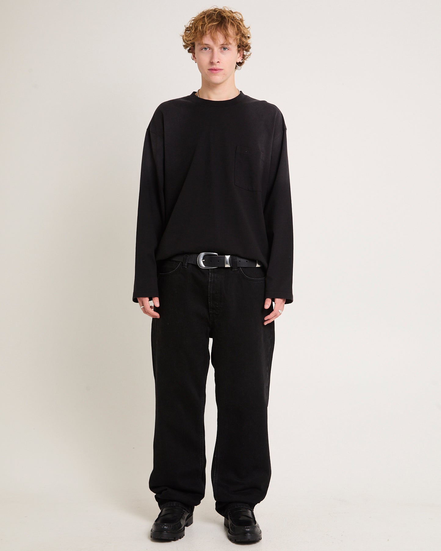 River Baggy Denim Jeans Oxford