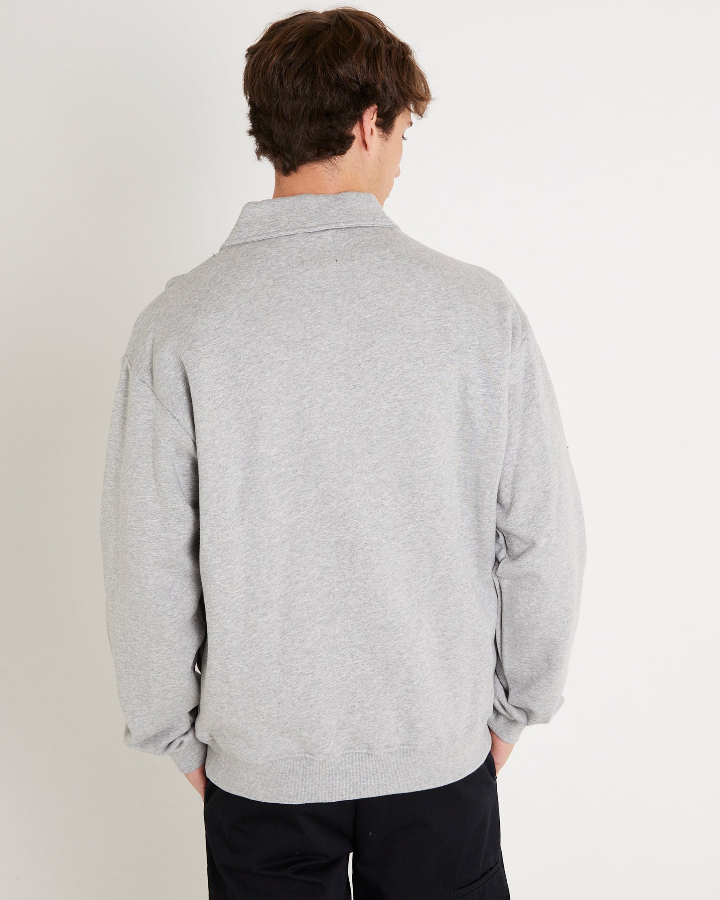 Collar Fleece Sweat