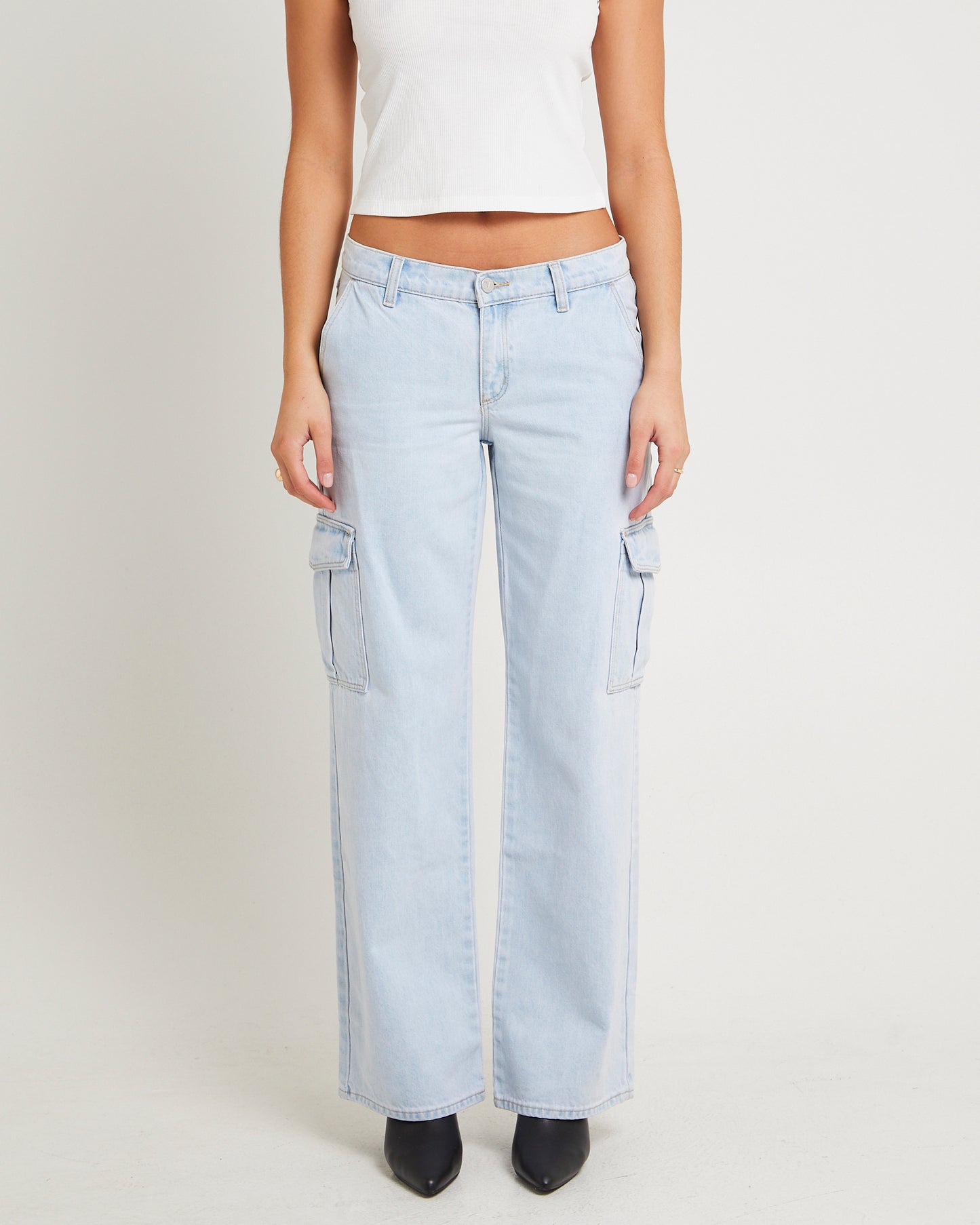 99 Low & Wide Cargo Jeans Hadley