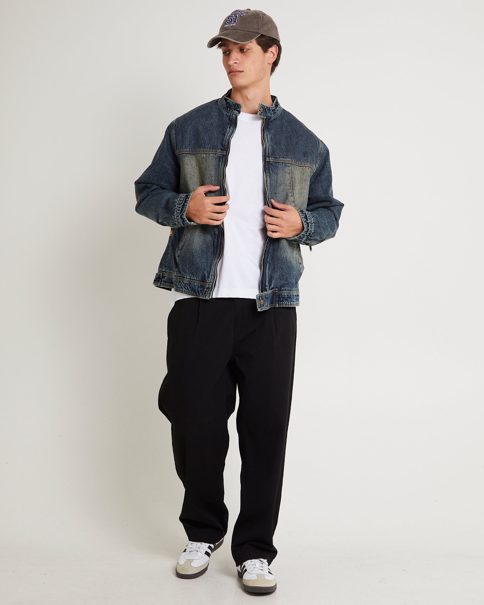 Denim Moto Jacket – General Pants Co.