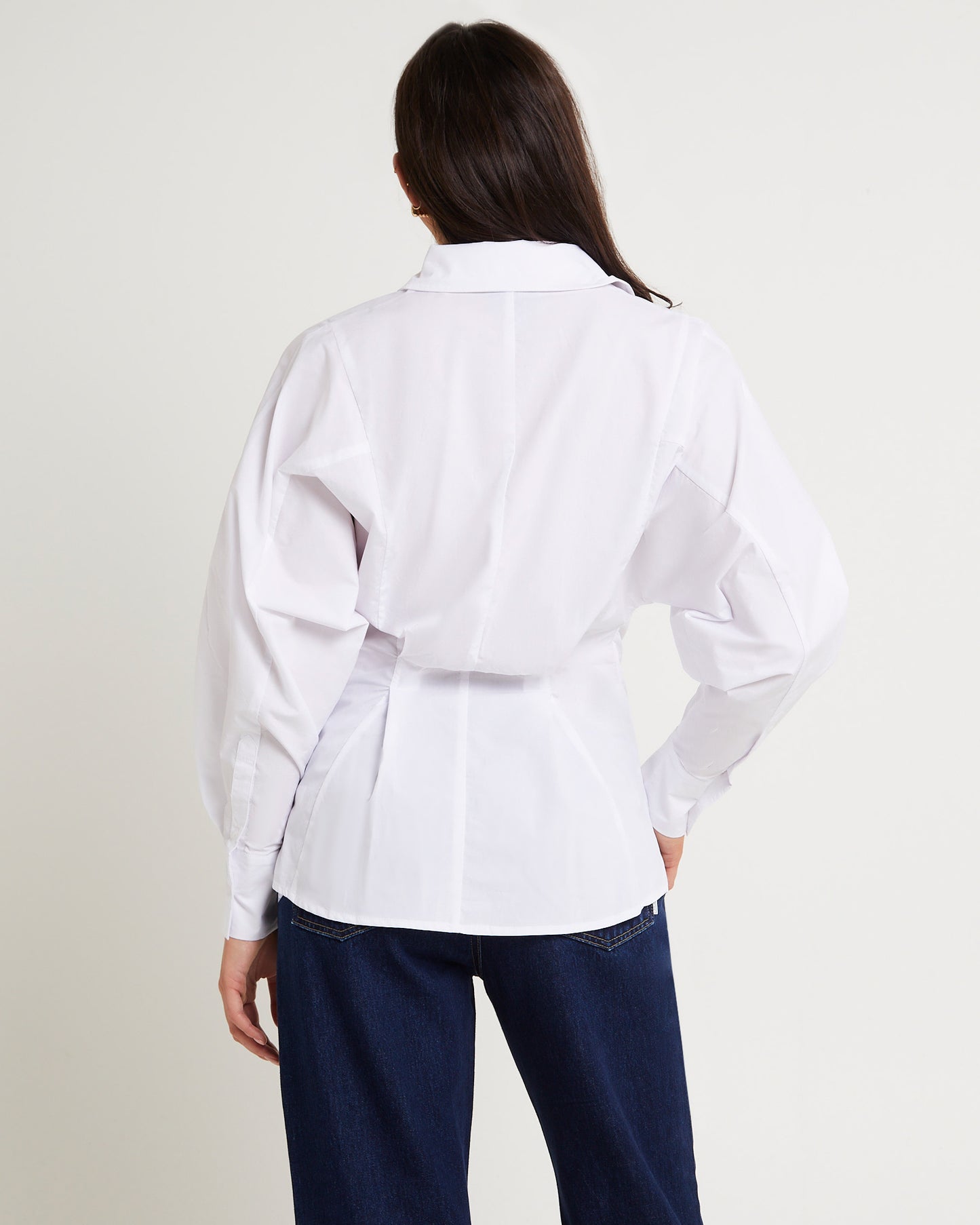 Cinched Longline Shirt