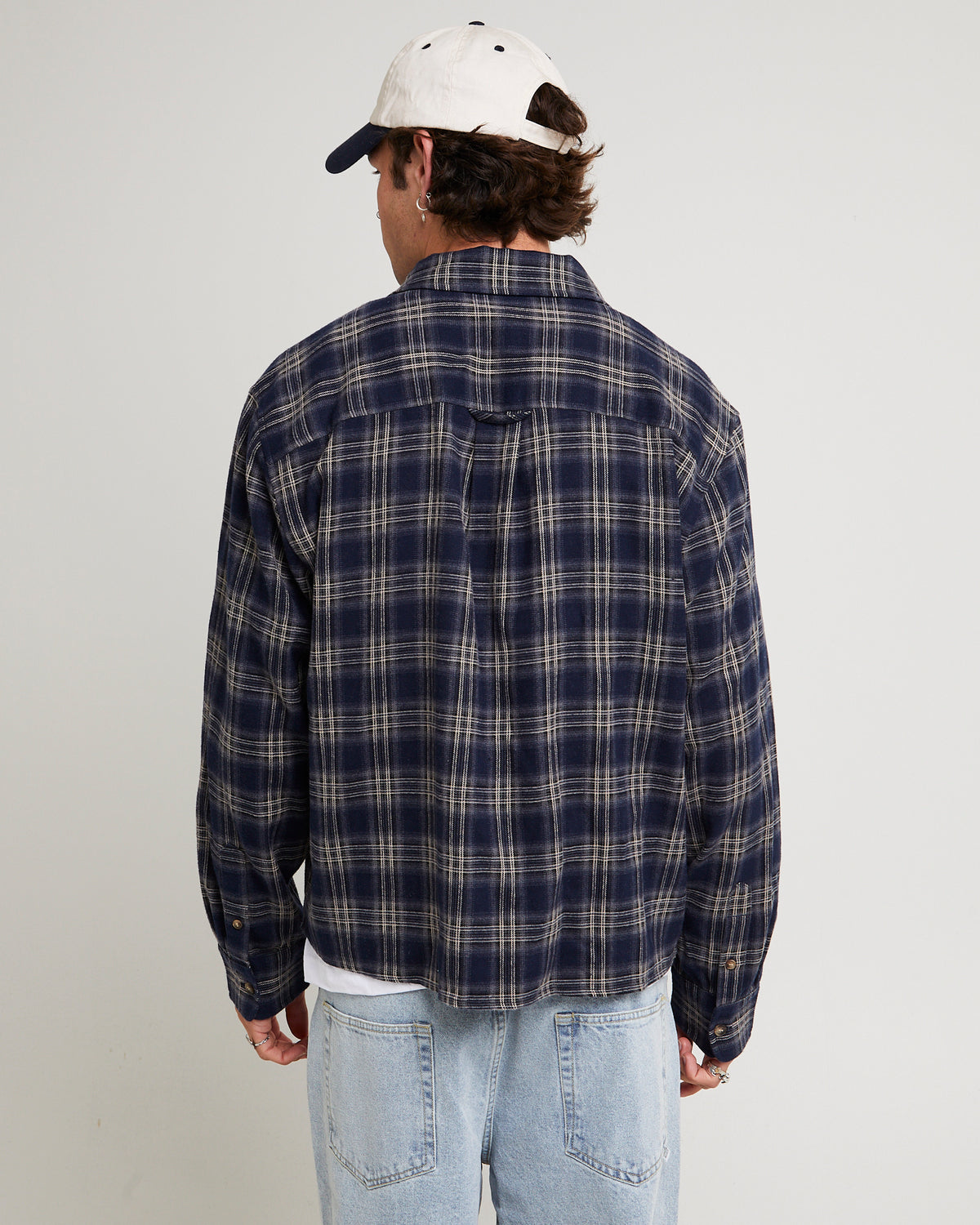 Maker Zip Up Long Sleeve Shirt
