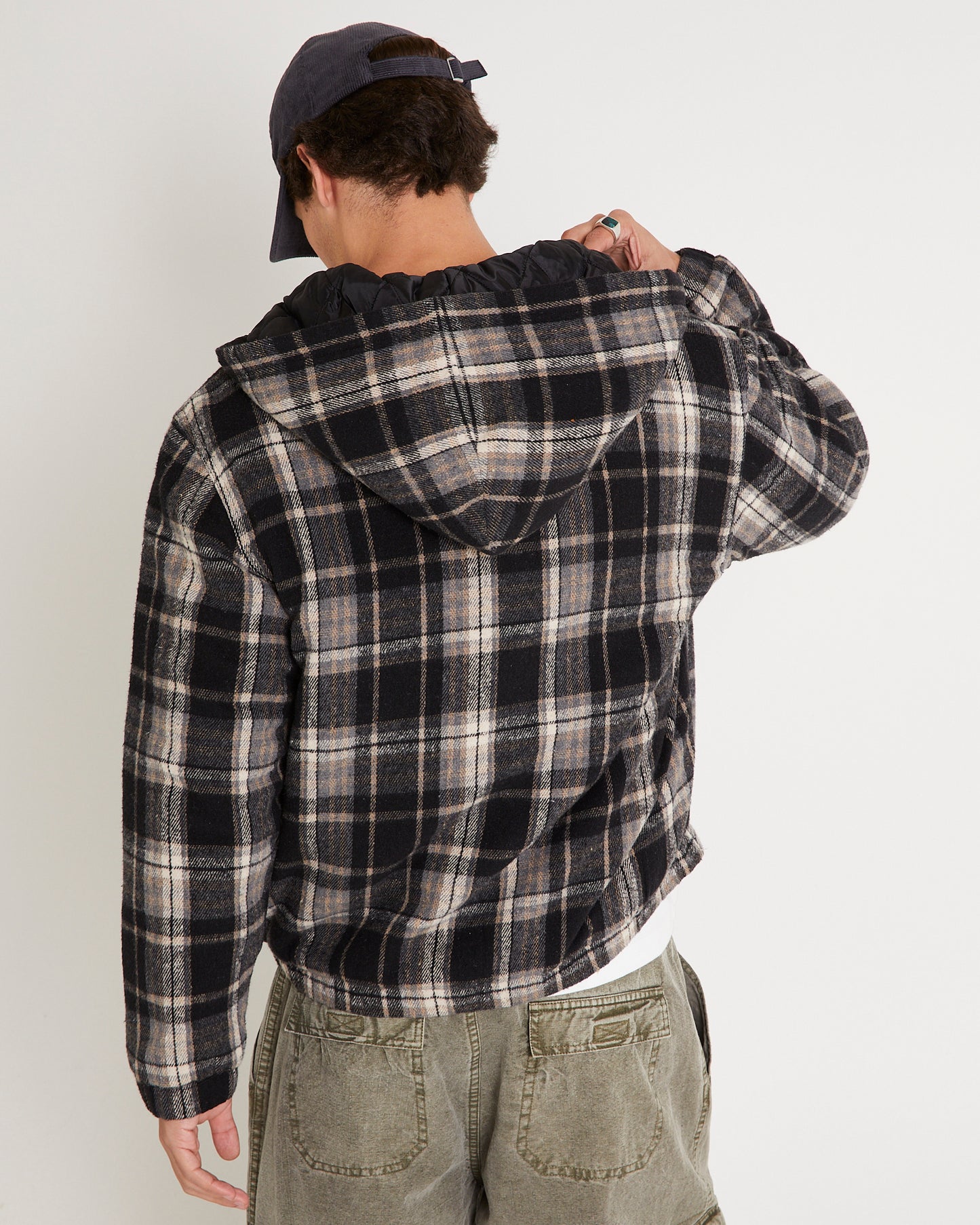 Phoenix Plaid Wool Work Jacket