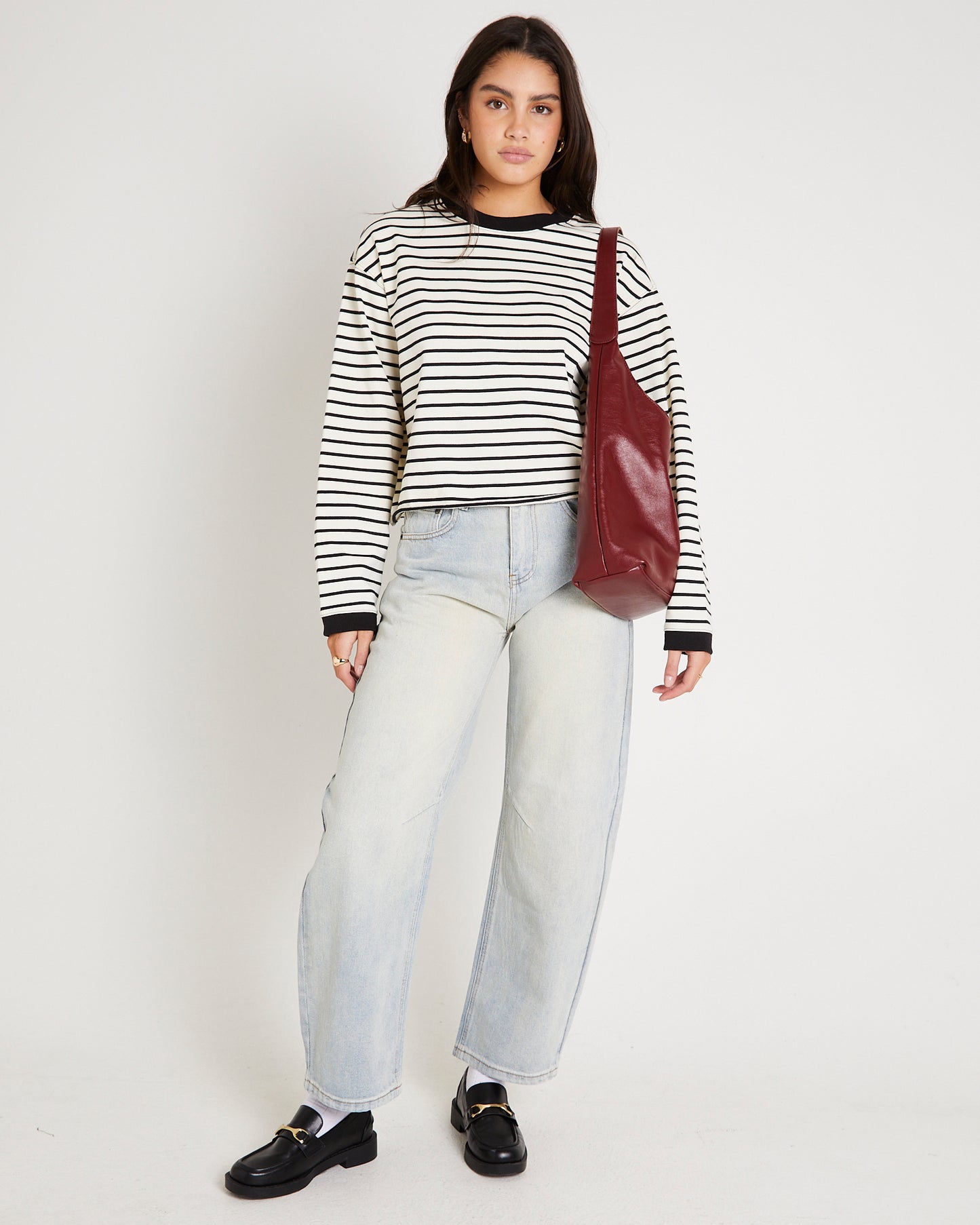 Long Sleeve Stripe Top