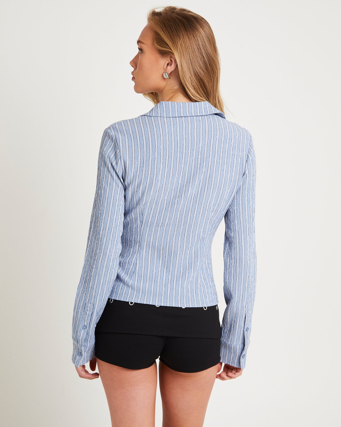 Cassia Long Sleeve Gather Shirt