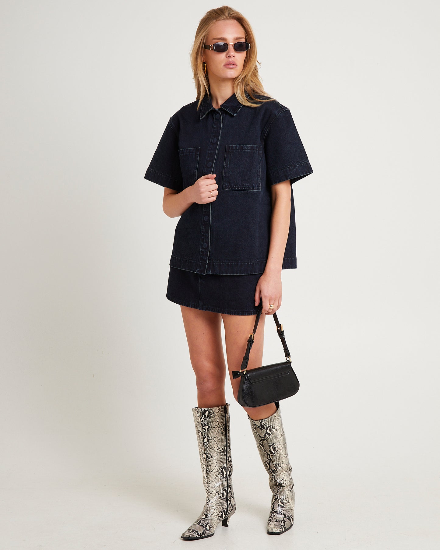 Tide Boxy Denim Shirt