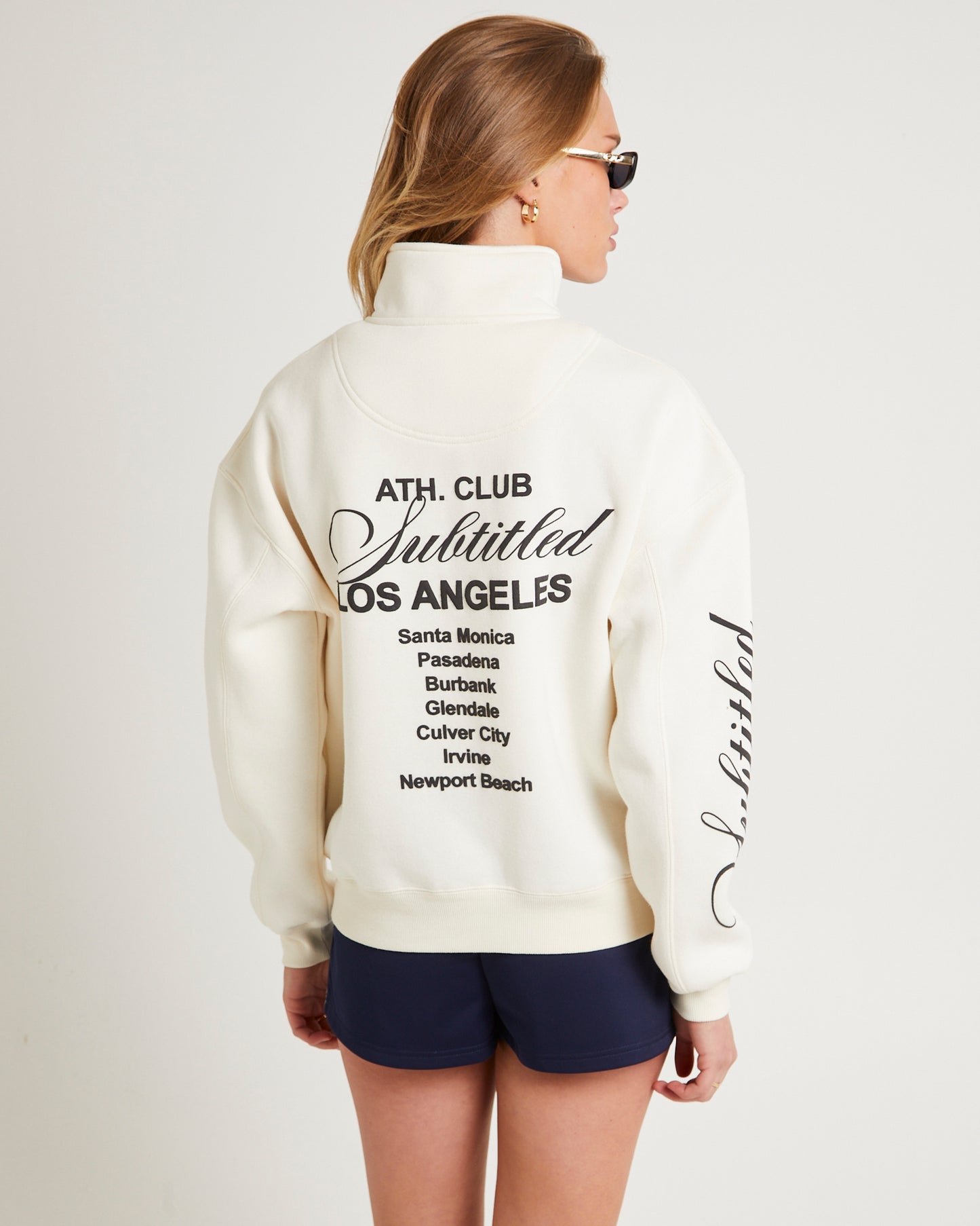 Los Angeles Quarter Zip Jumper