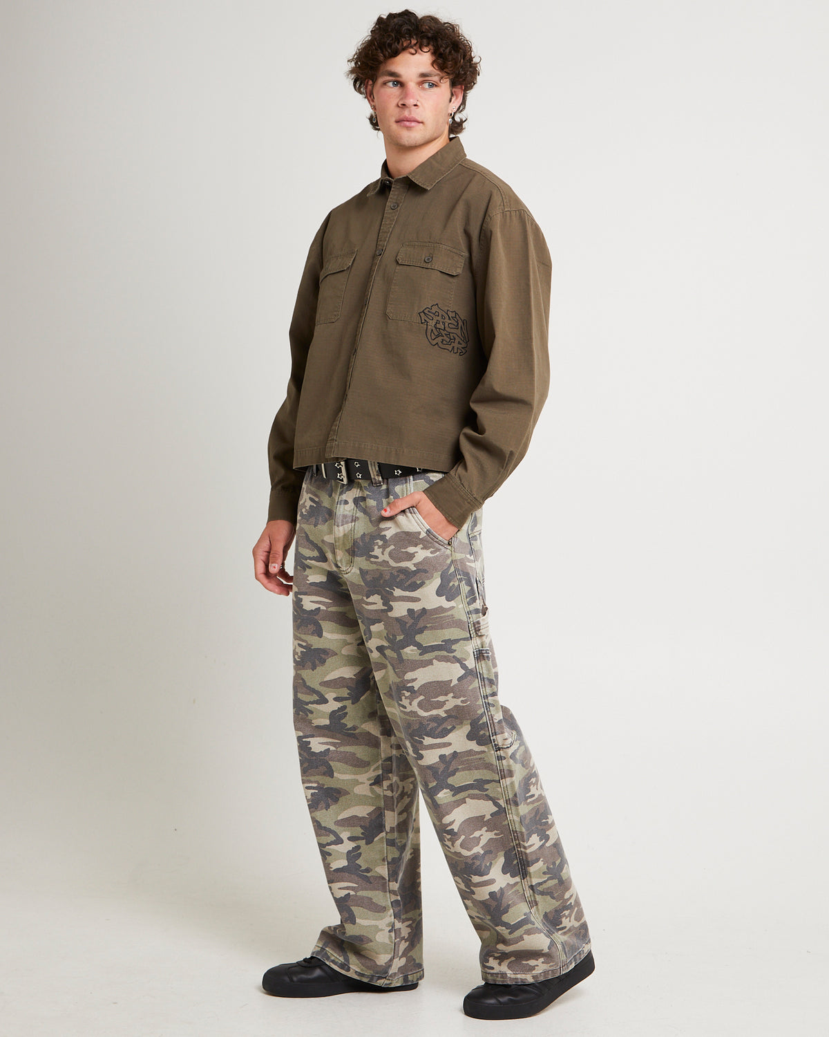 Society Carpenter Camo Pants CAMO