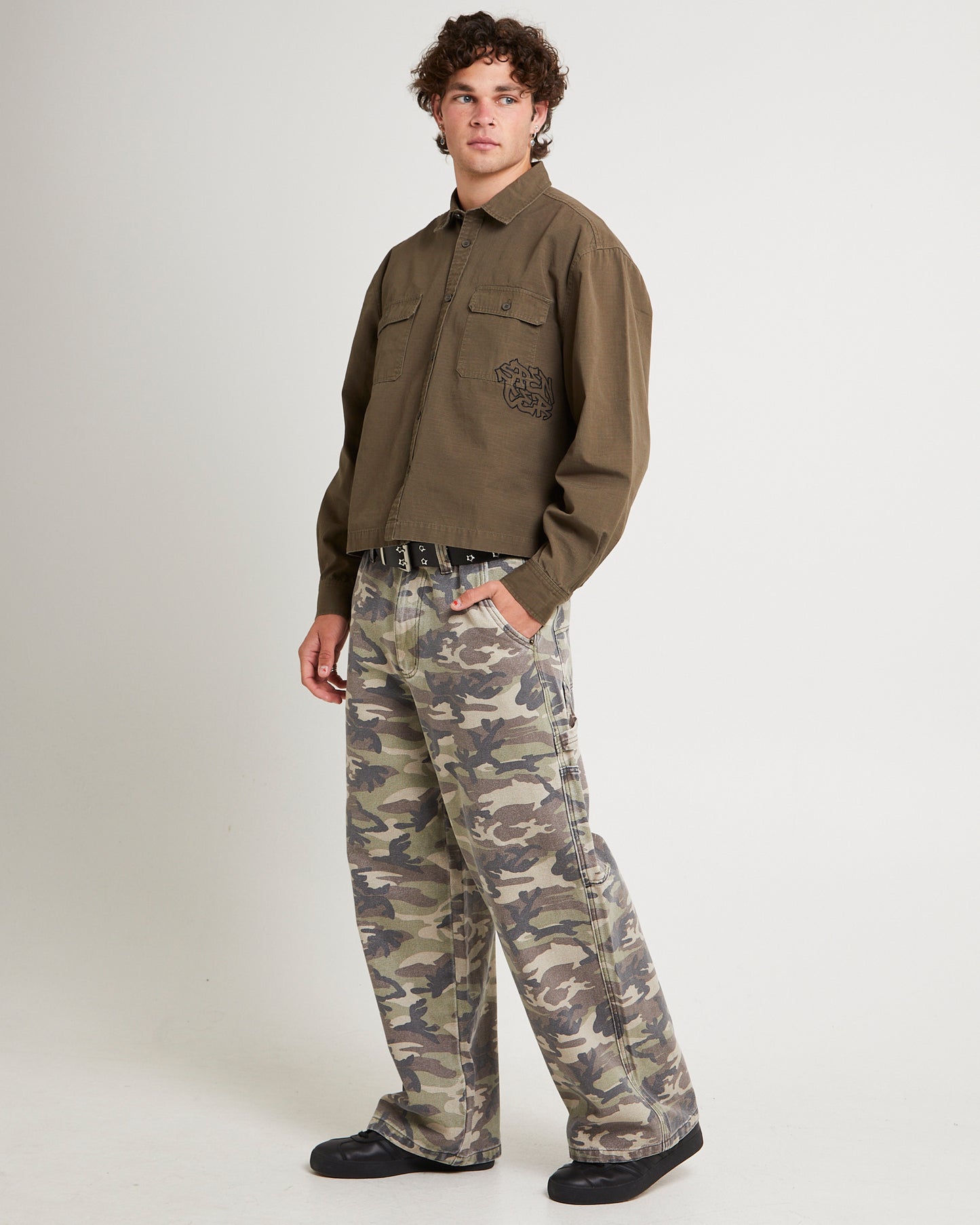 Society Carpenter Camo Pants