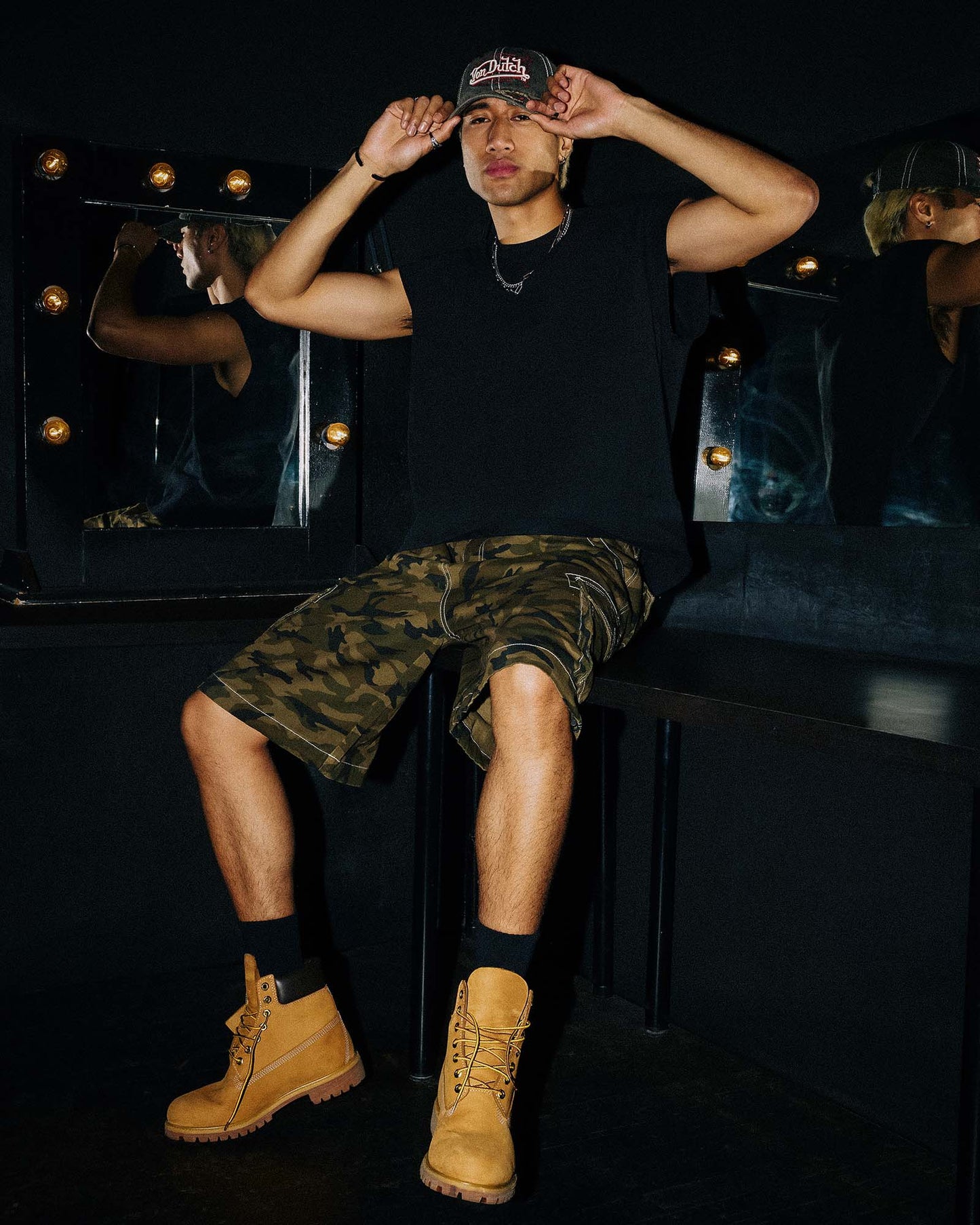 Fazer Camo Cargo Shorts