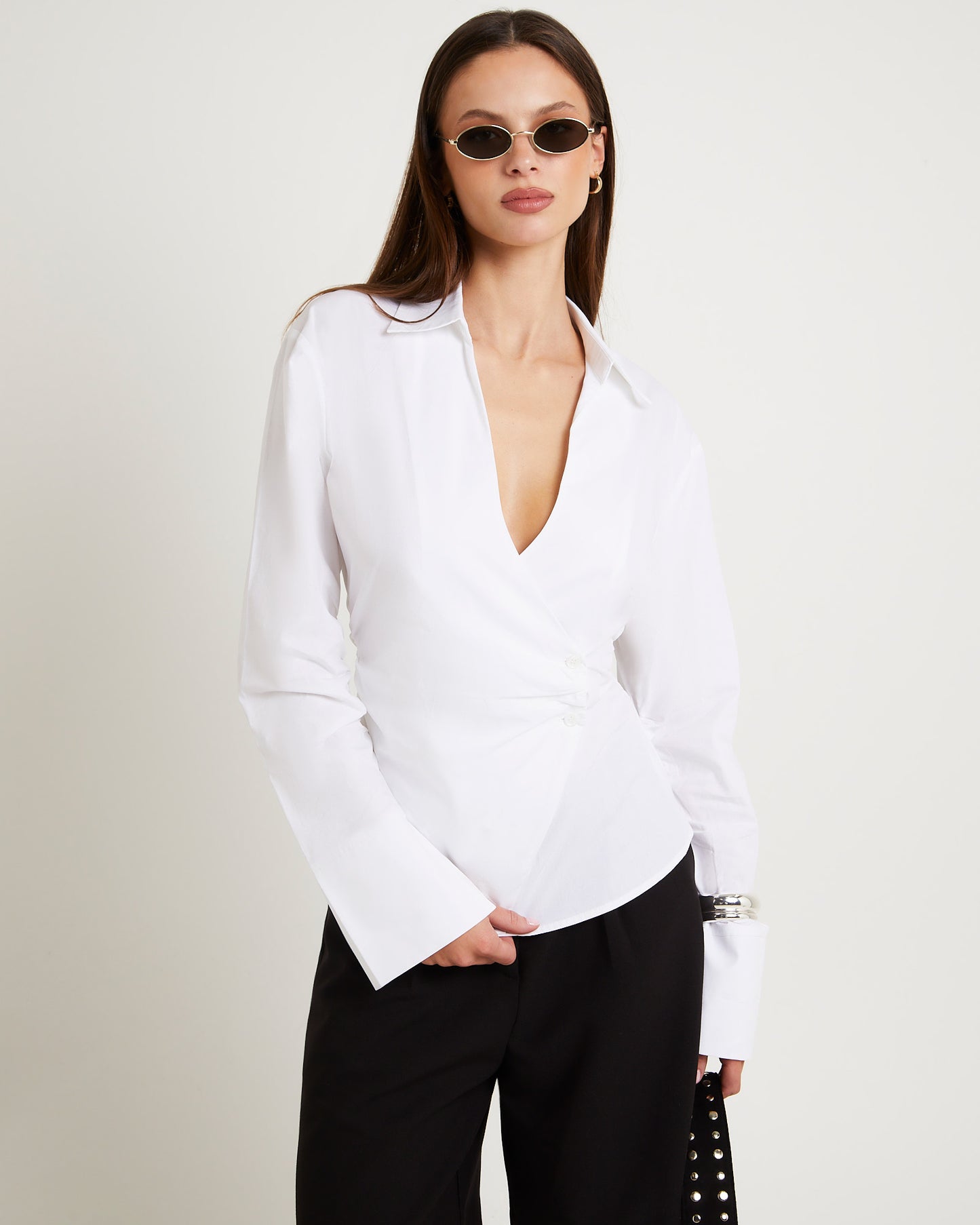 Selene Wrap Shirt