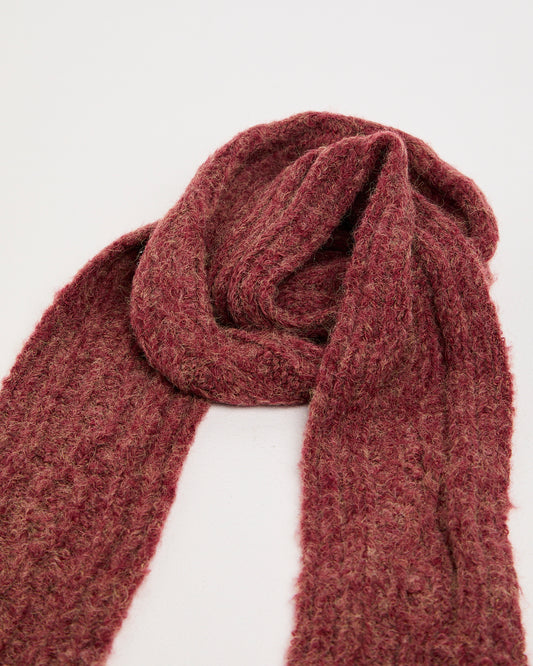 Hu Scarf BURGUNDY