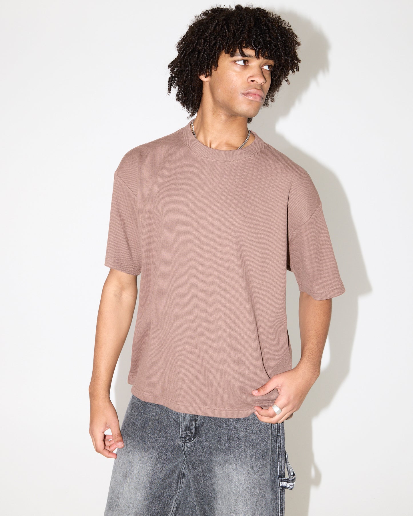 Waffle Crop T-Shirt