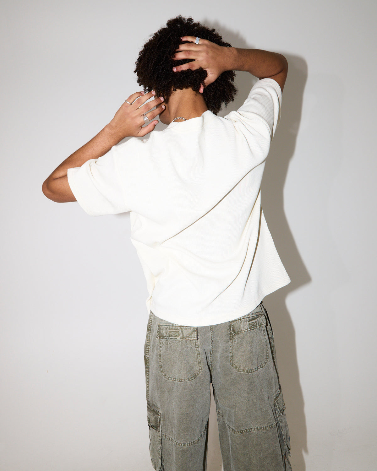Waffle Crop T-Shirt