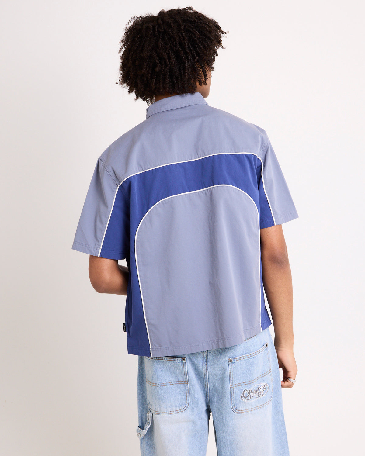 Axel Panelled Short Sleeve Shirt