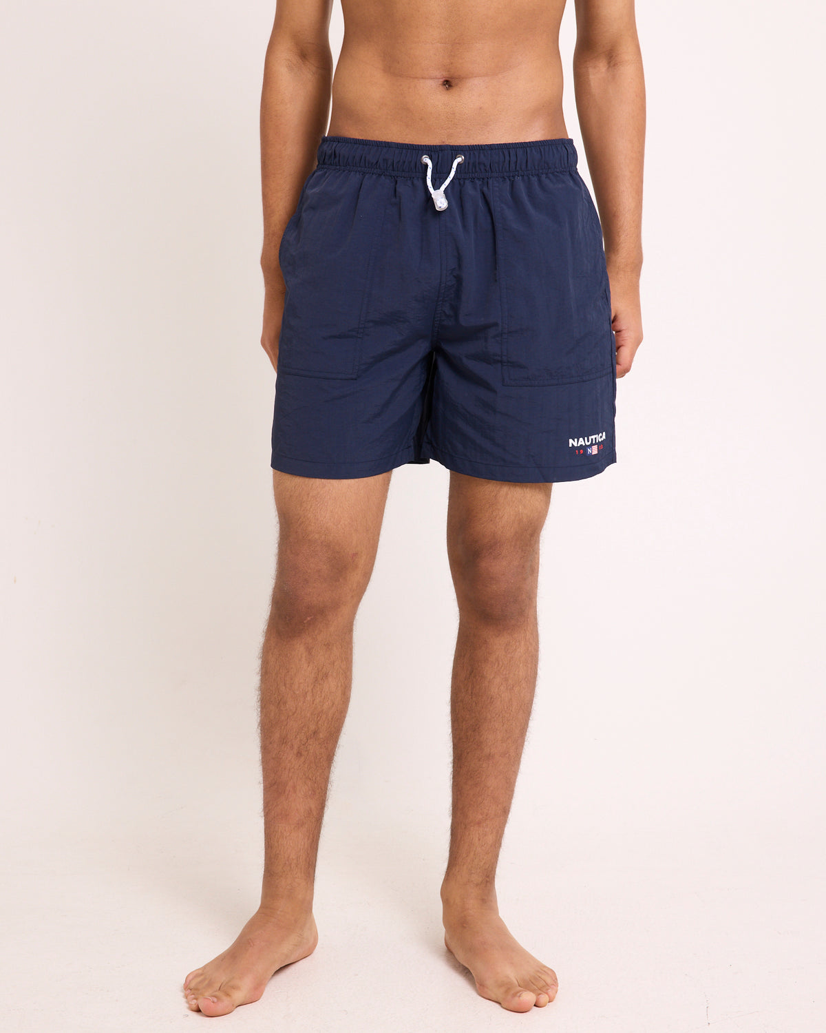 Relaxed Fit 6" Vintage 1983 Flag Swim Shorts