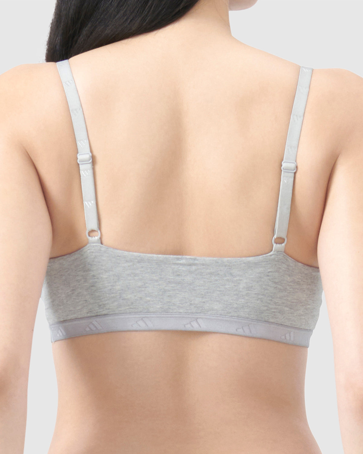 Scoop Bralette MEDIUM HTHR GREY