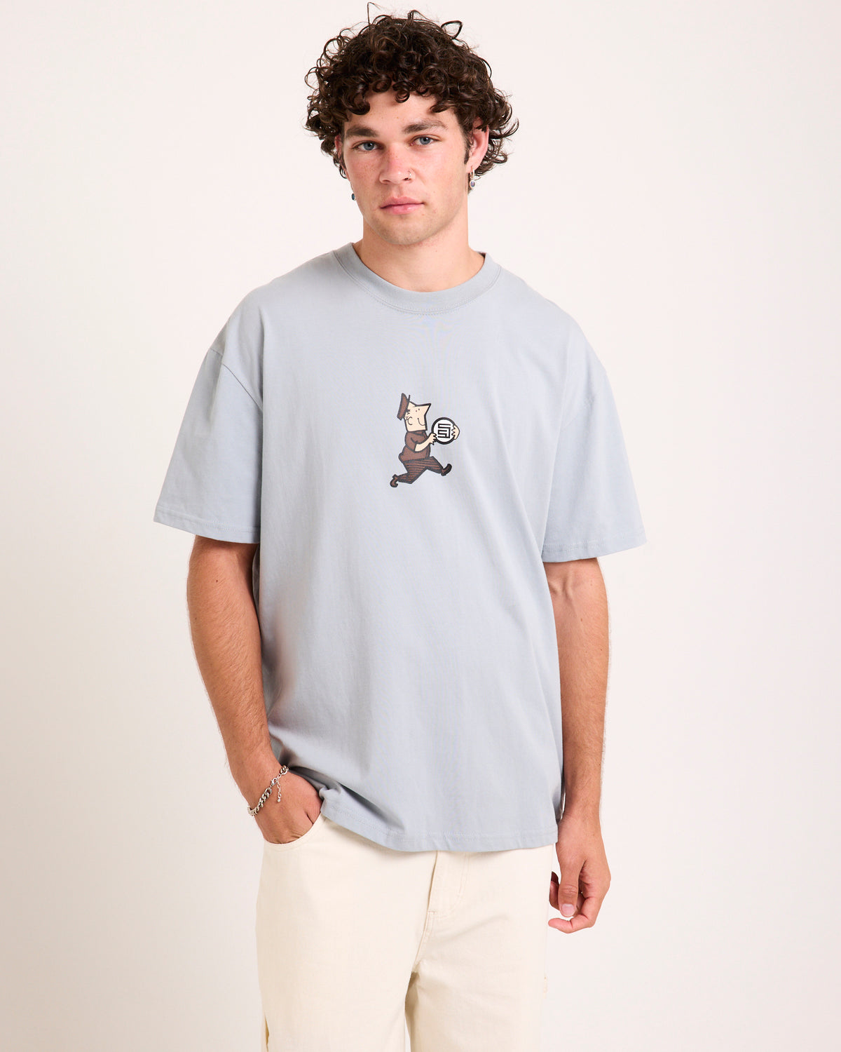 Man With Dot Short Sleeve T-Shirt