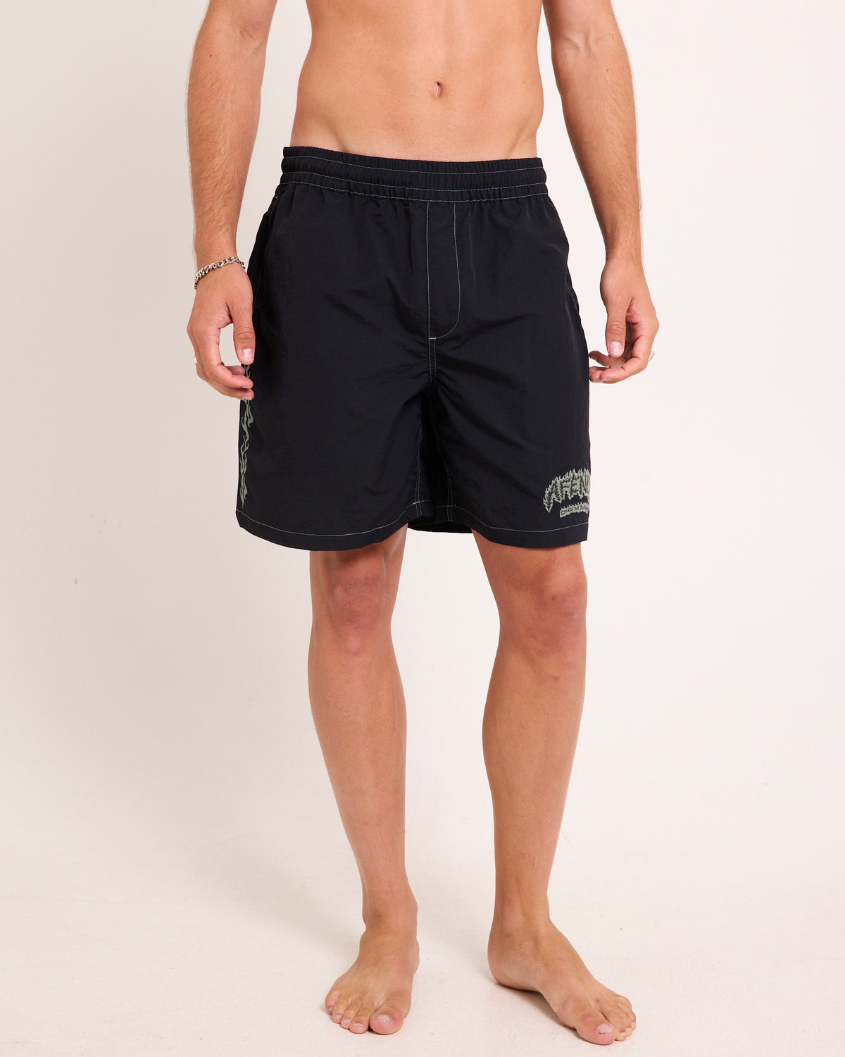 Flame On Baywatch Short 18" BLACK