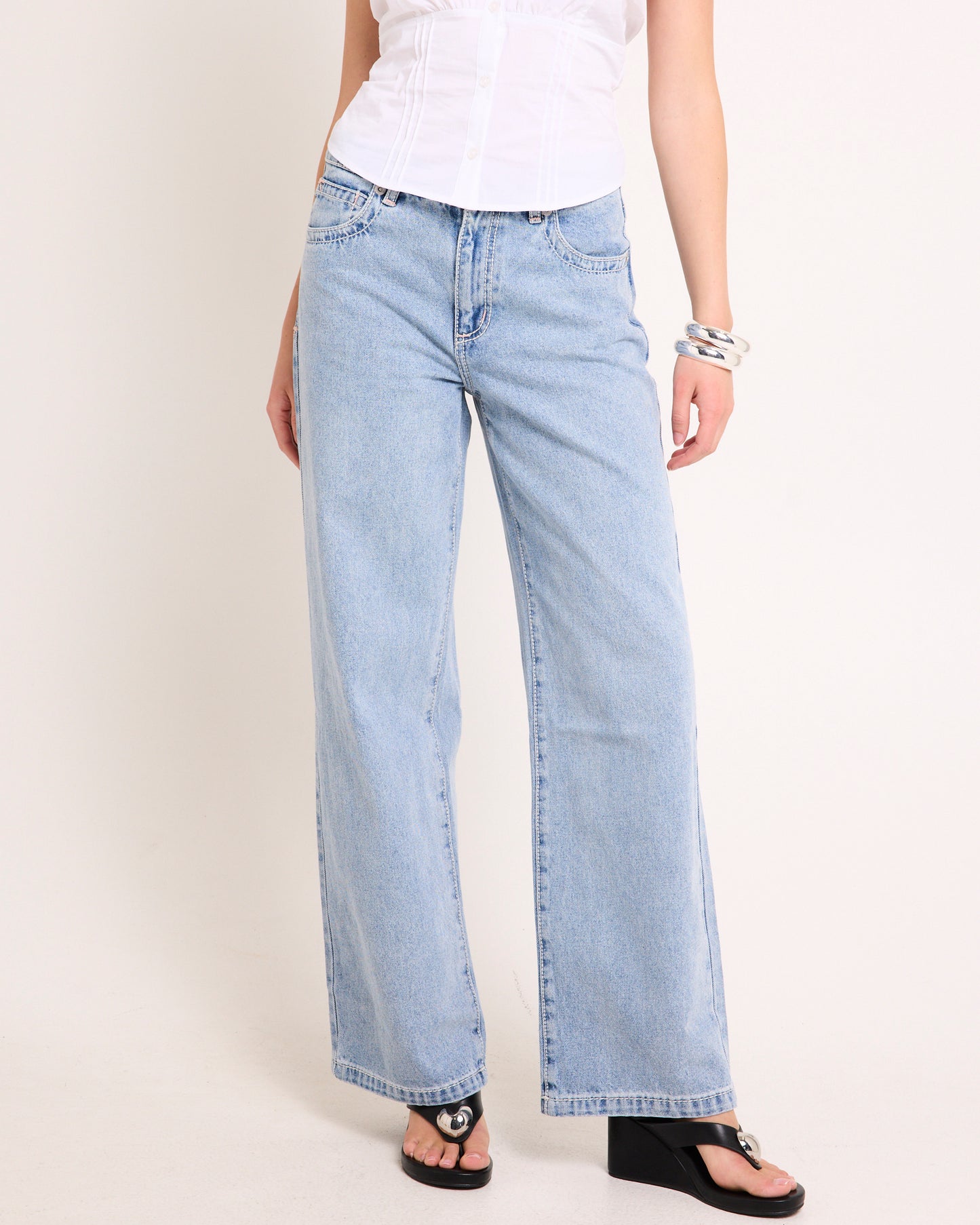 95 Mid Baggy Denim Jeans Avril