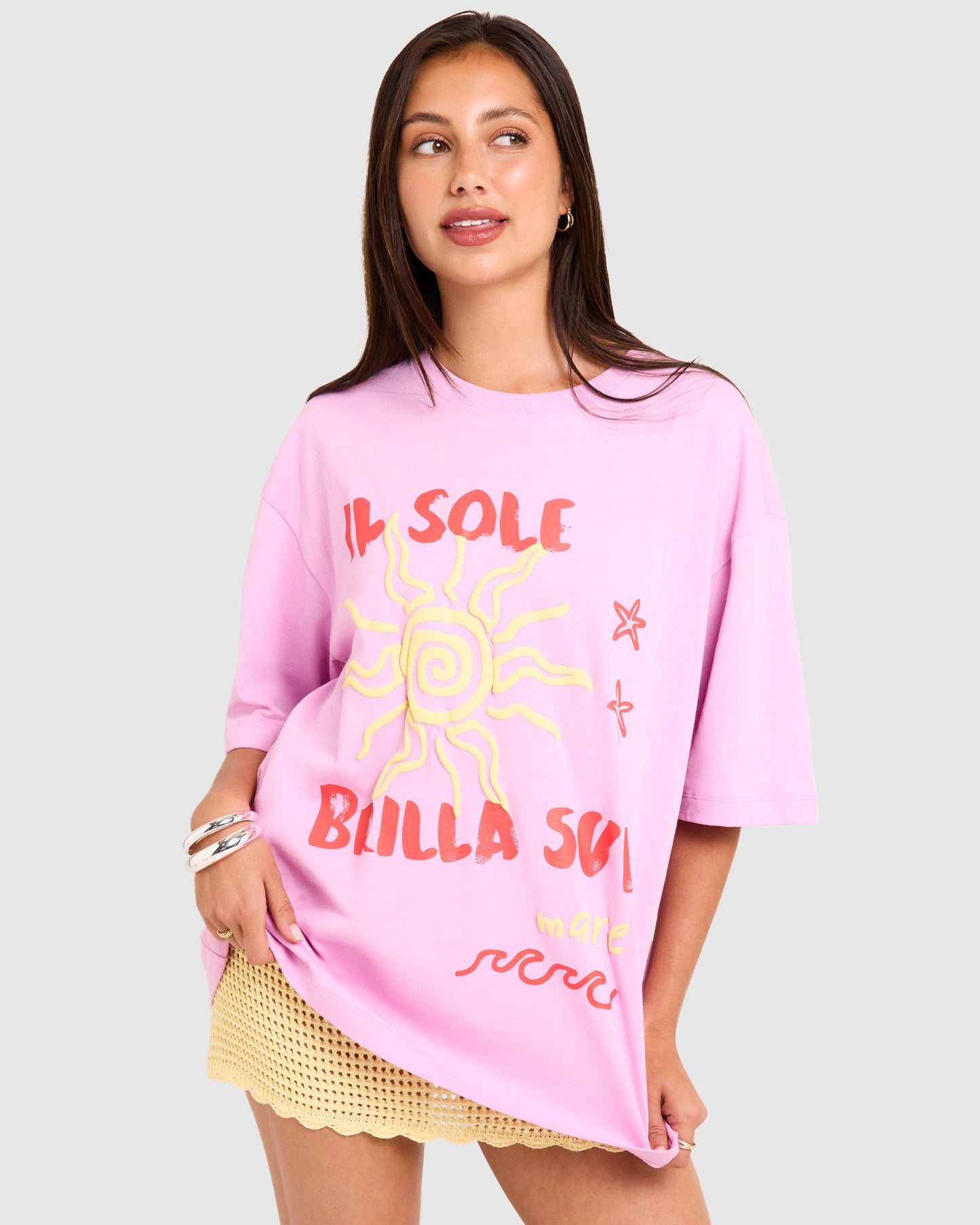 Il Sole Oversized Short Sleeve T-Shirt