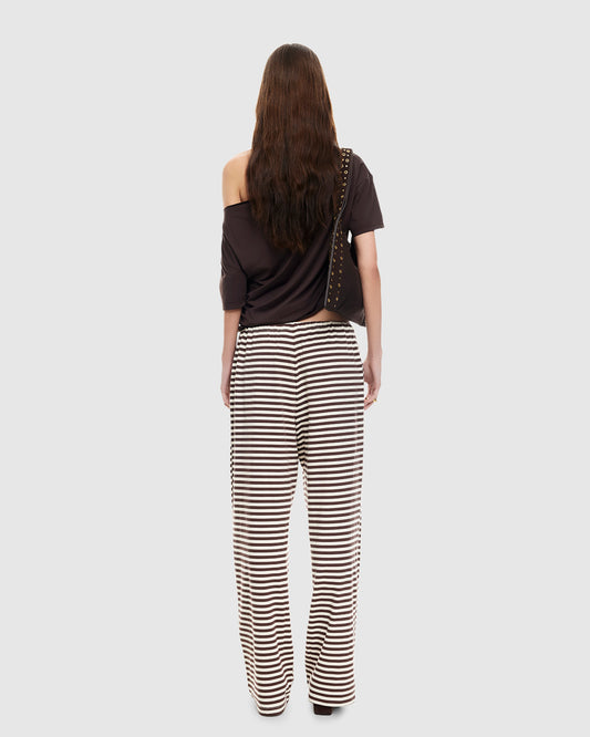 Bloom Pants DARK CHOCOLATE STRIPE