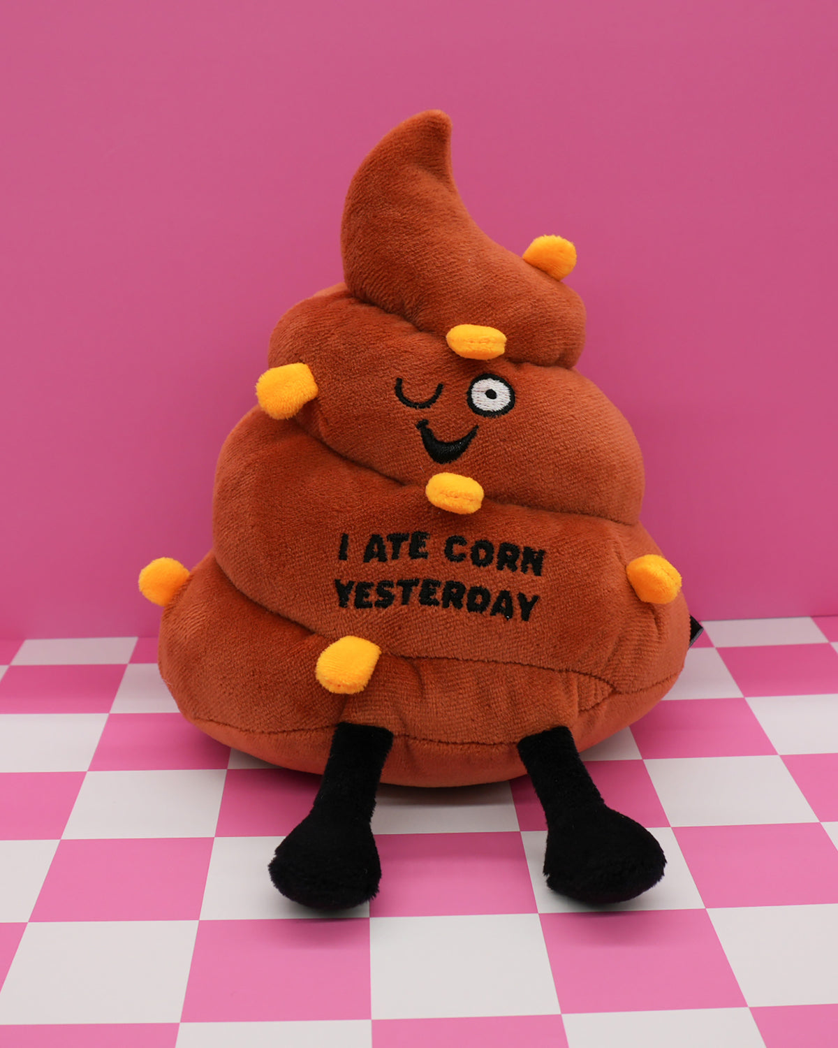 Poop I Ate Corn Plushie MULTI
