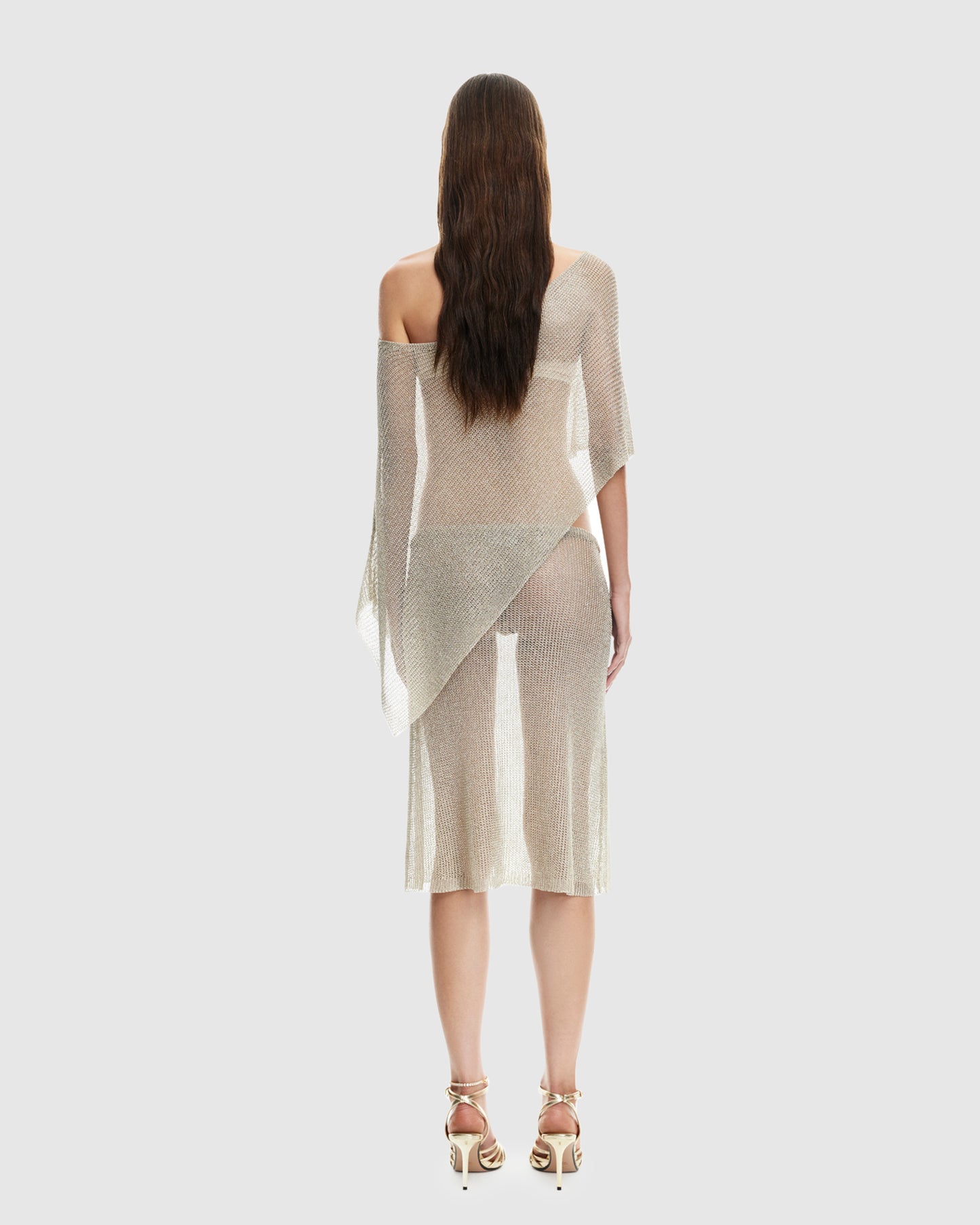 Luminous Midi Skirt