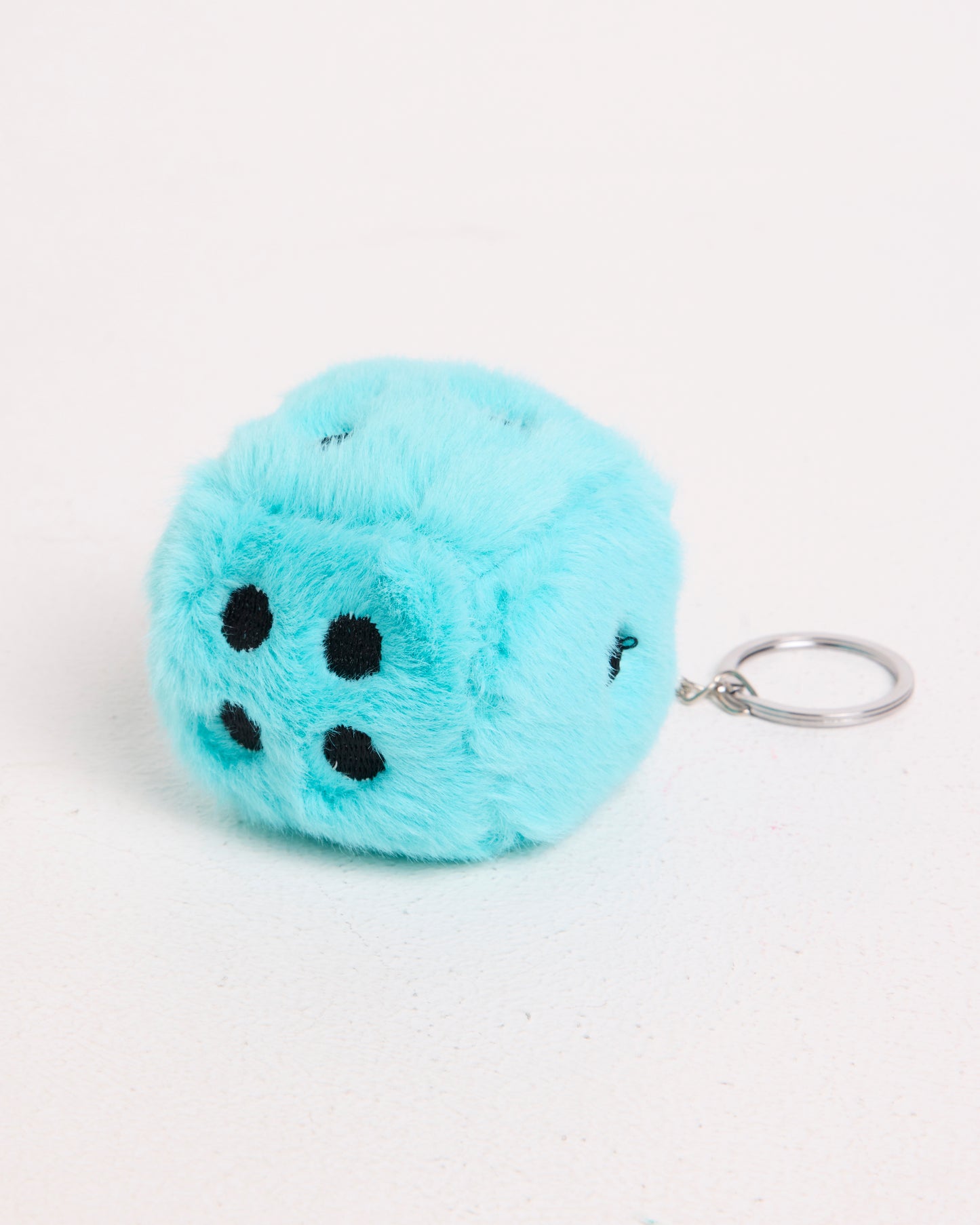 Fuzzy Dice Key Chain