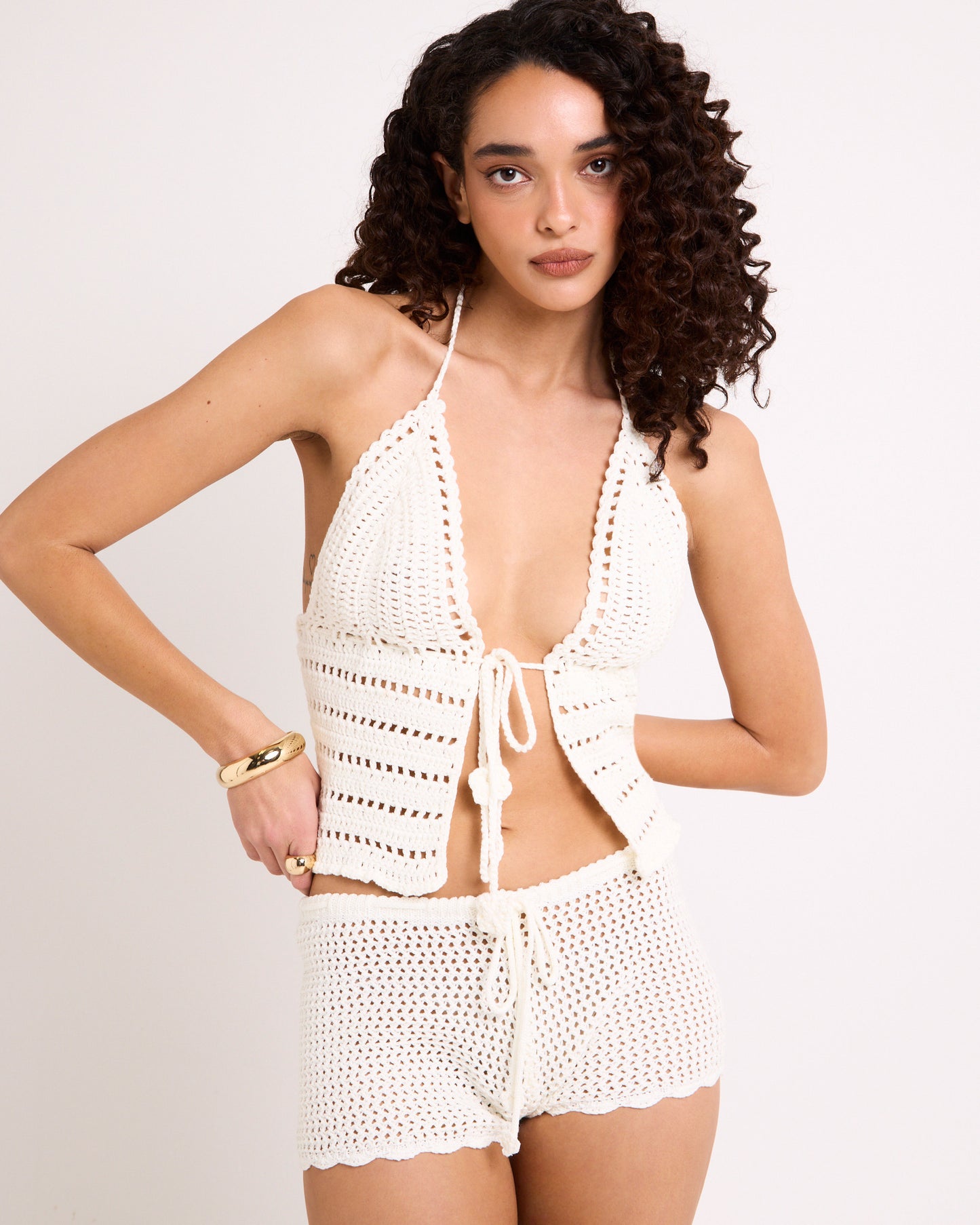 Matilda Crochet Hot Shorts