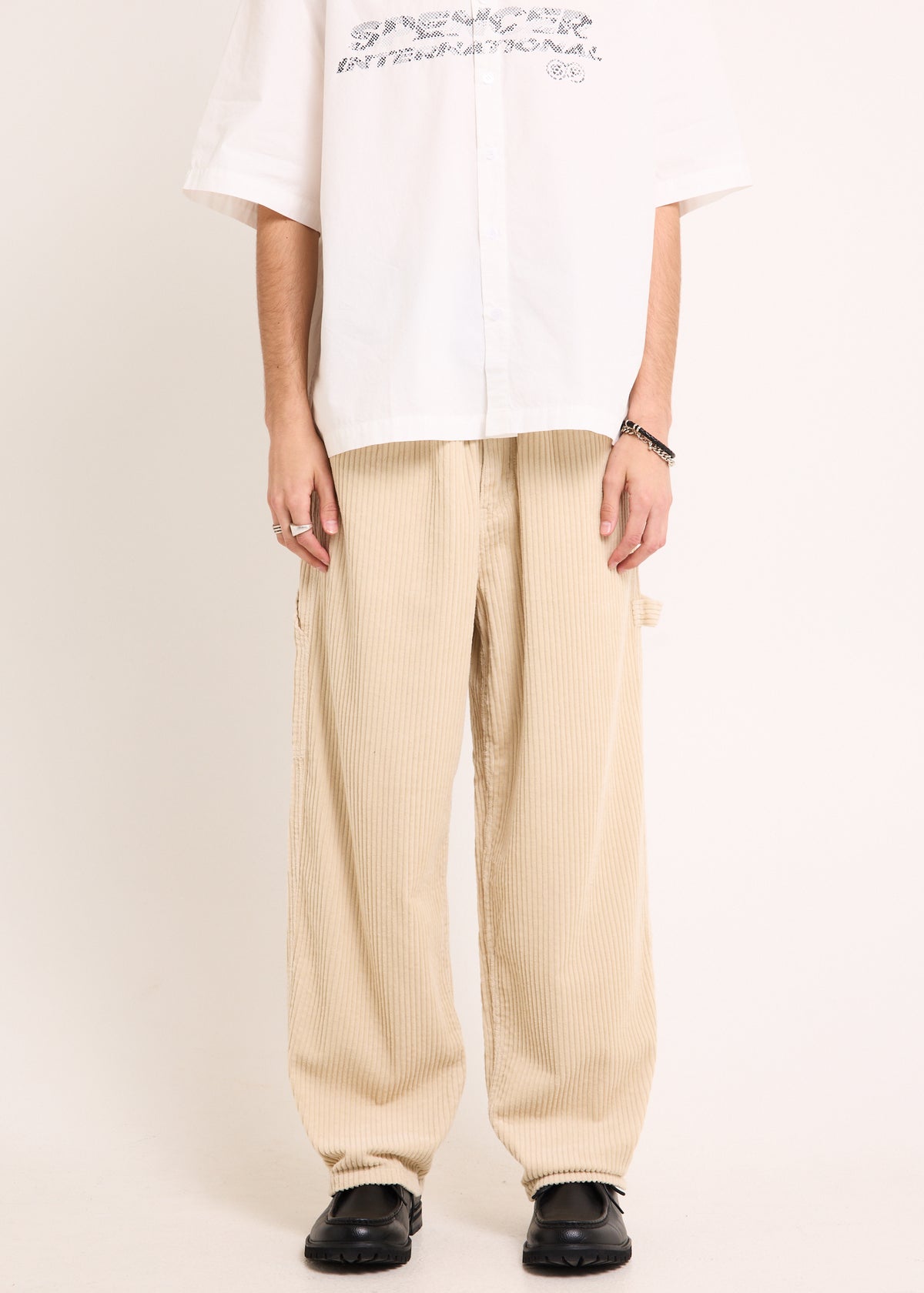 Barron Wide Wale Pants CREAM