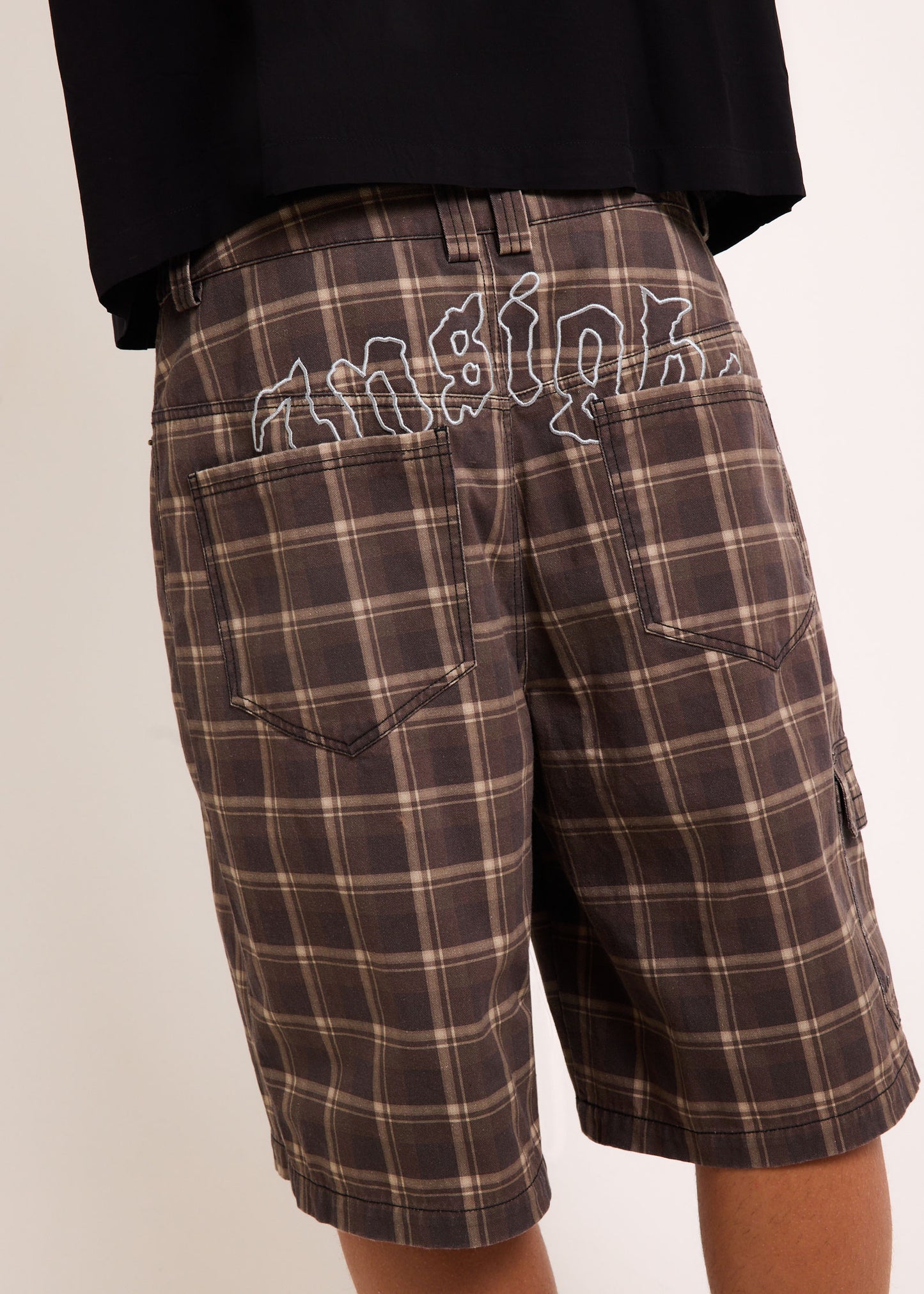 Slacker Check Shorts