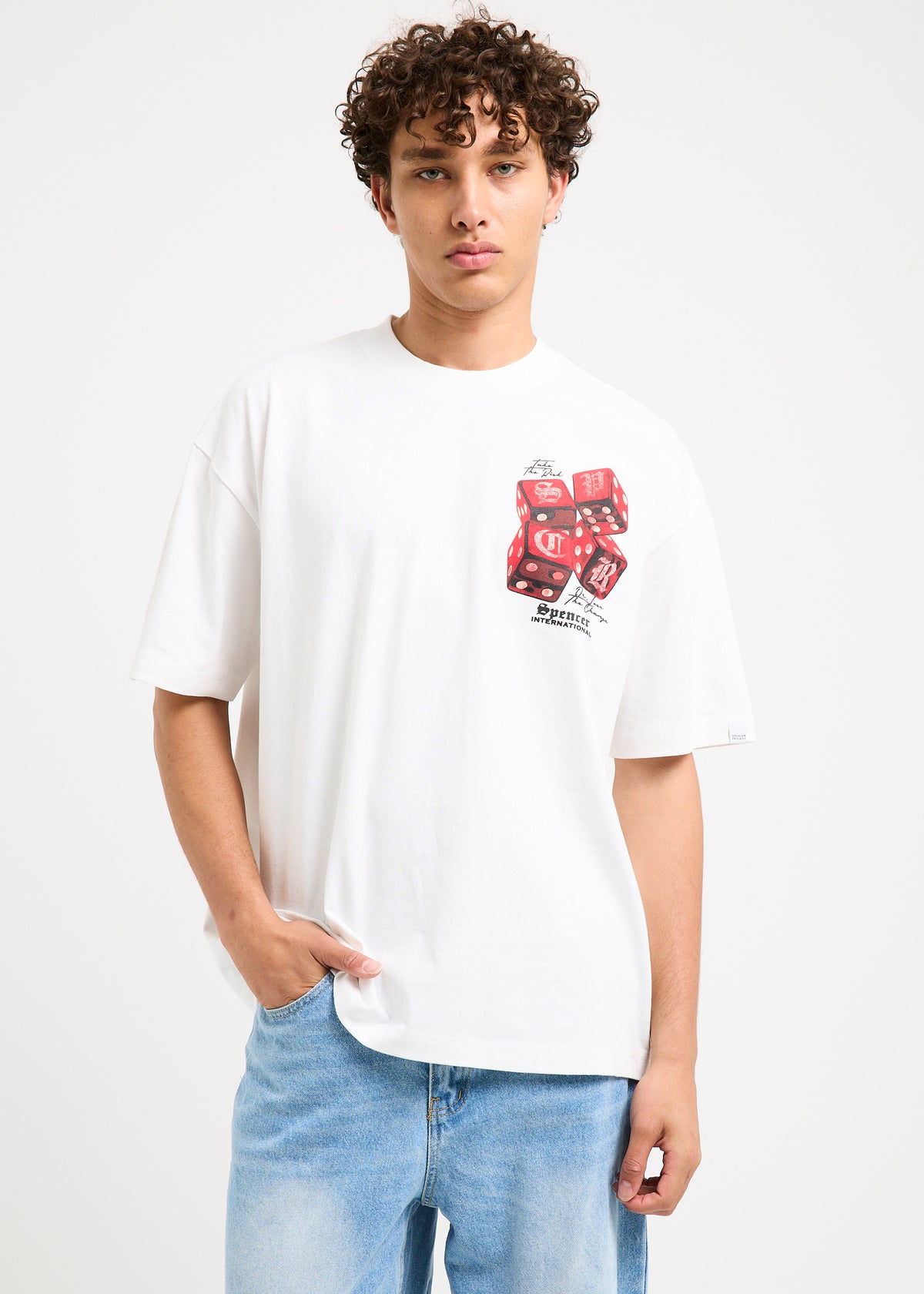 Rolling The Dice T-Shirt WHITE