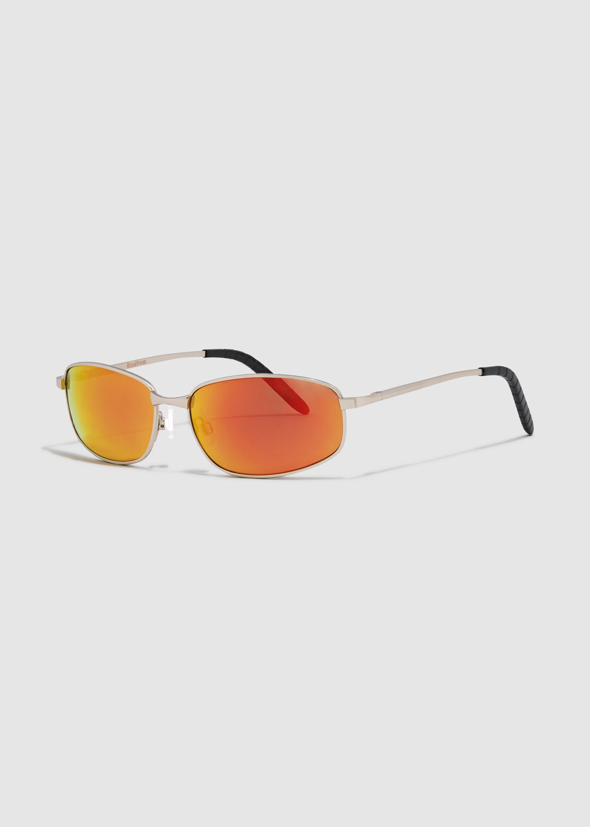 Californication Sunglasses MATTE SILVER / ORANGE REFLECTIVE