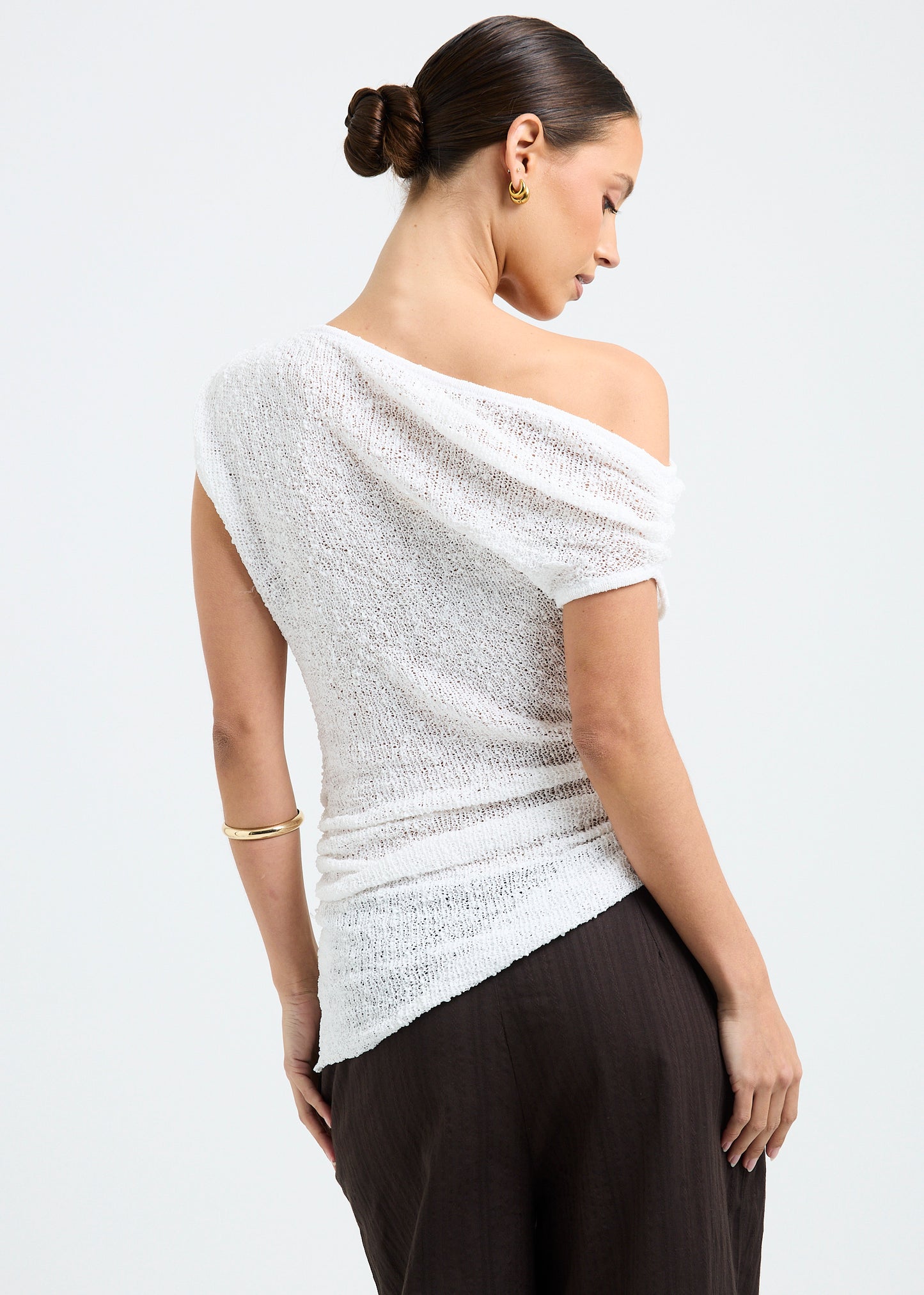 Freya Asymmetric Short Sleeve T-Shirt