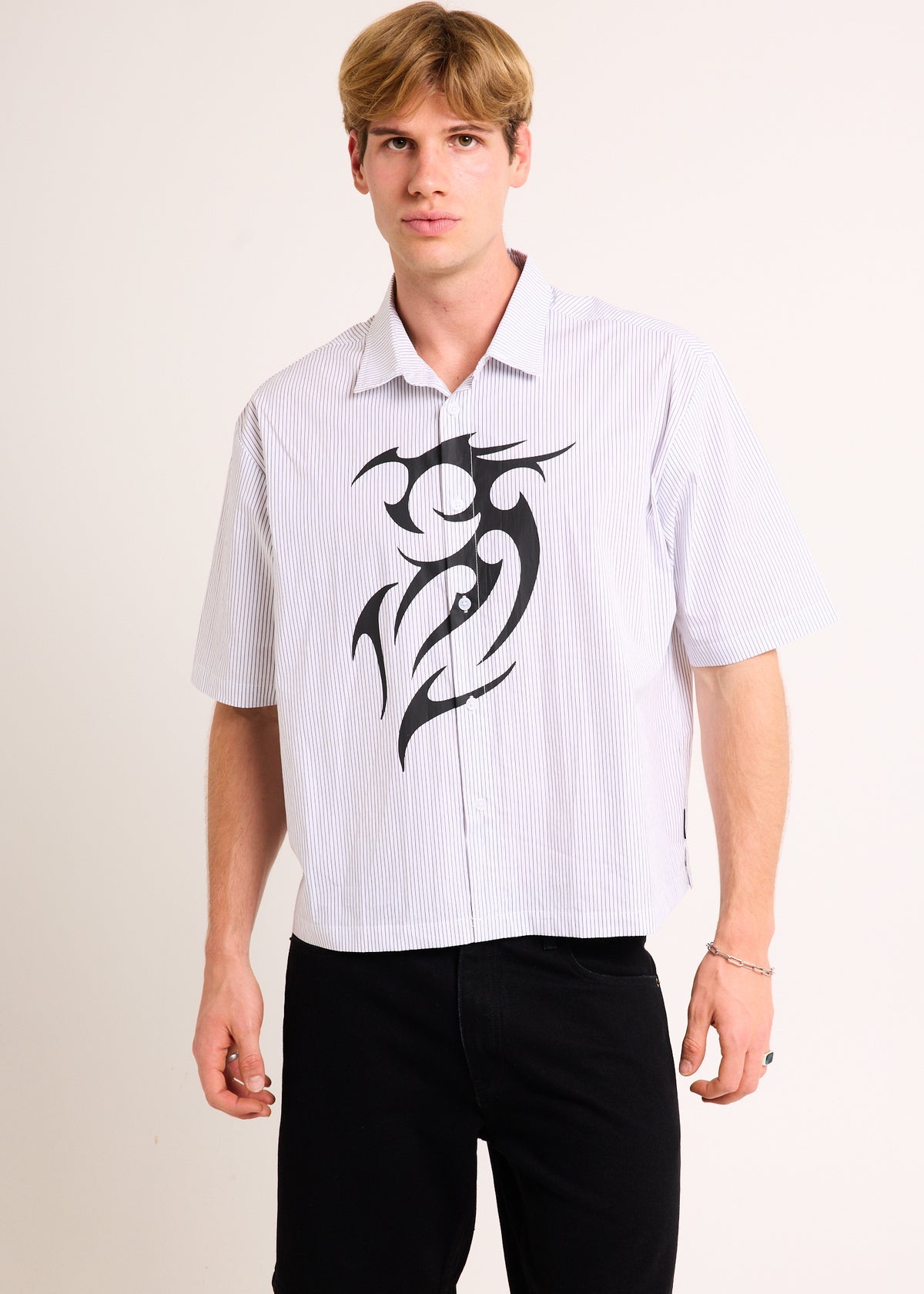 Tank Short Sleeve Shirt WHITE