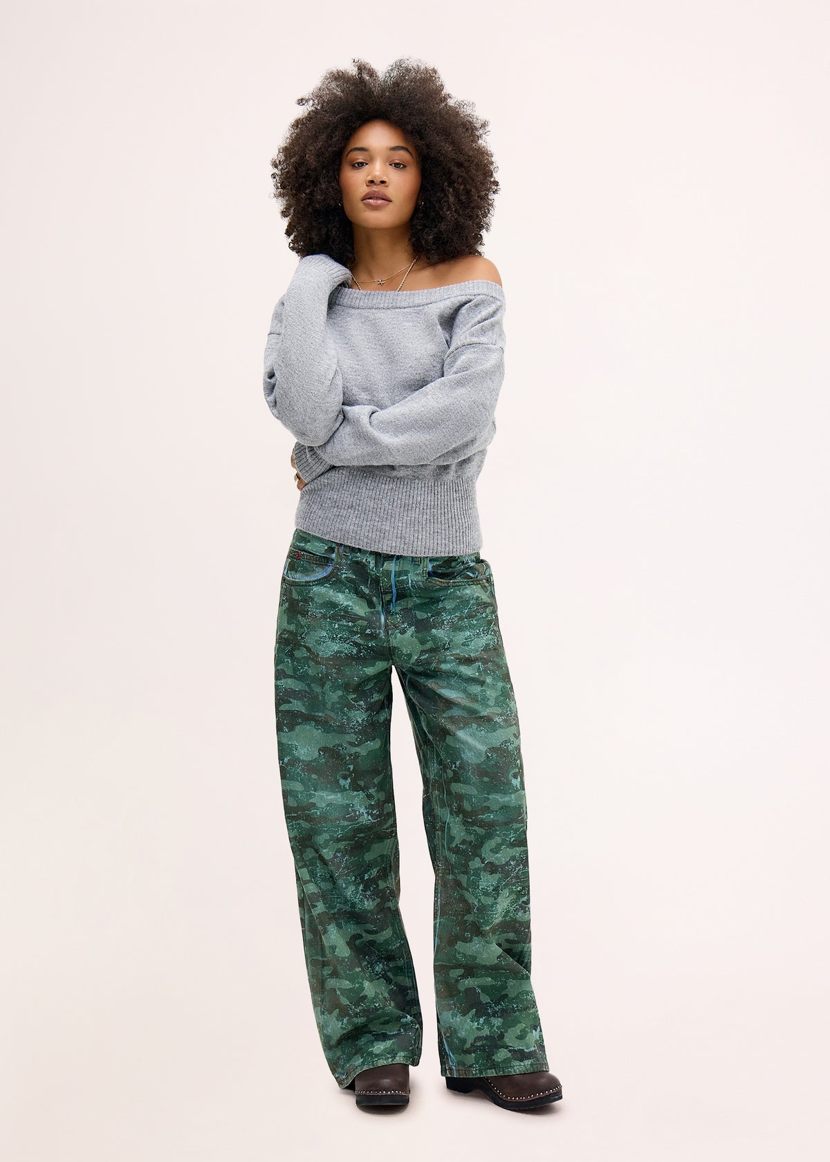 BDG Jaya Camo Jeans KHAKI