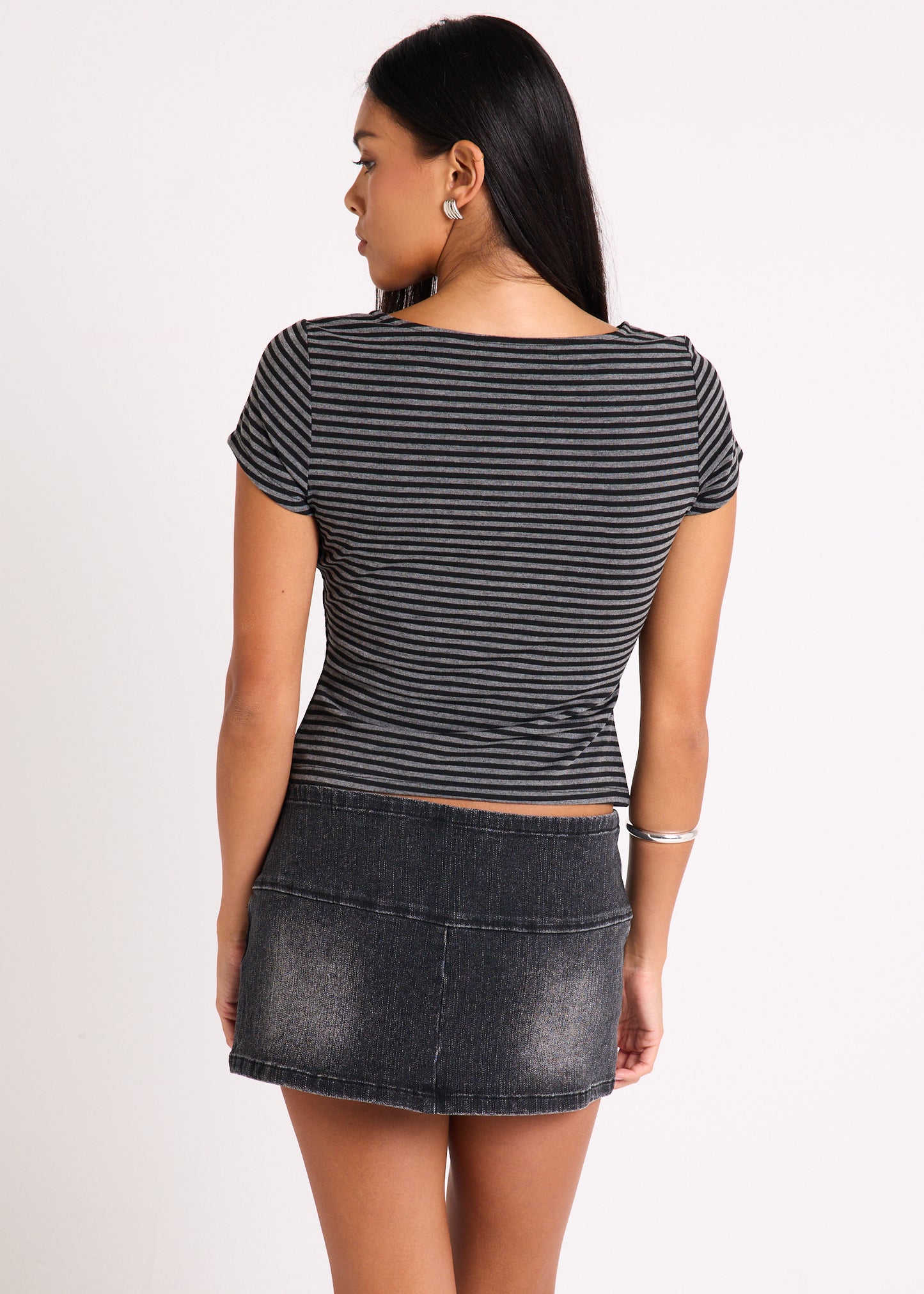 Charli Button Up Top