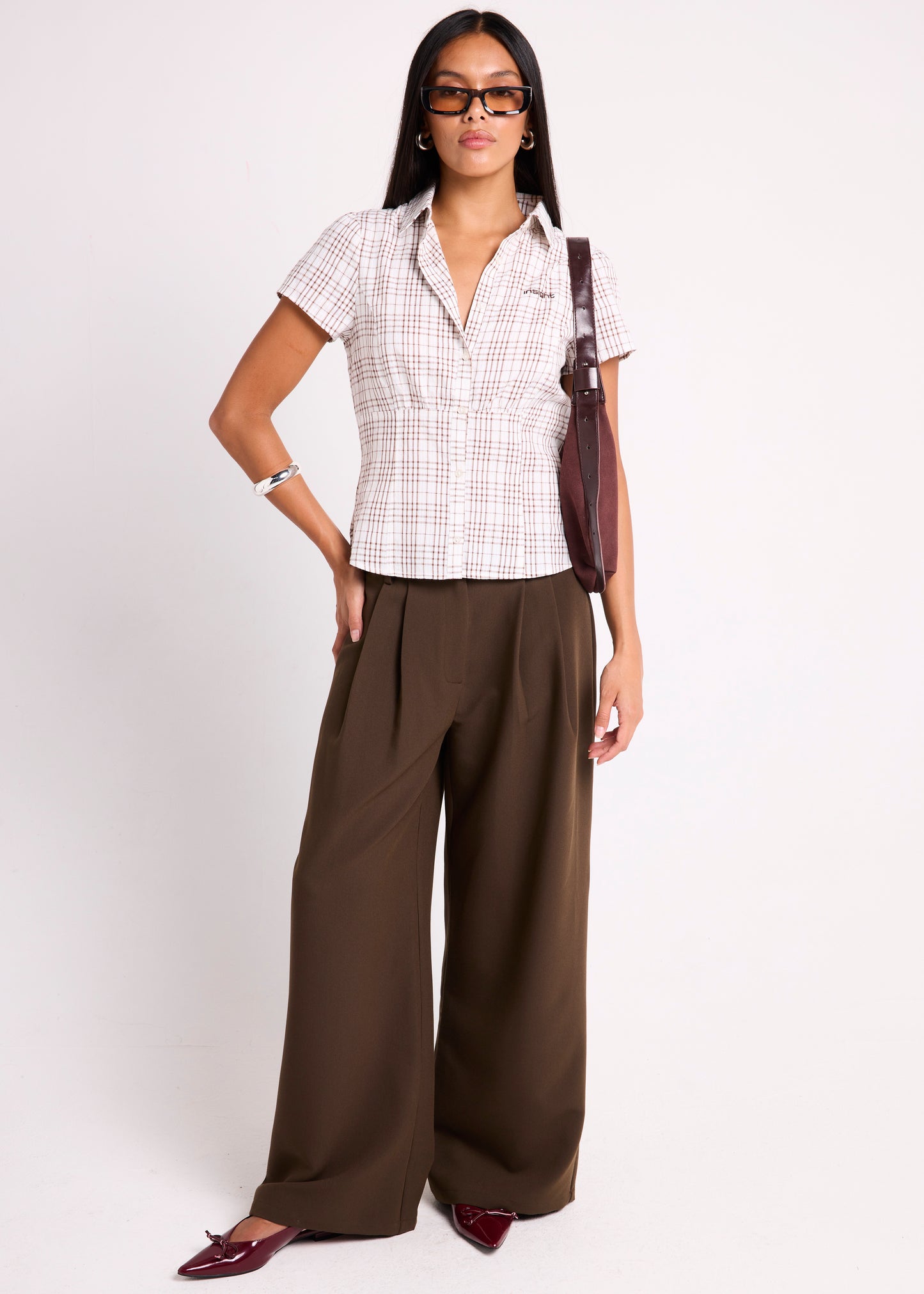 Devon Puckered Check Shirt
