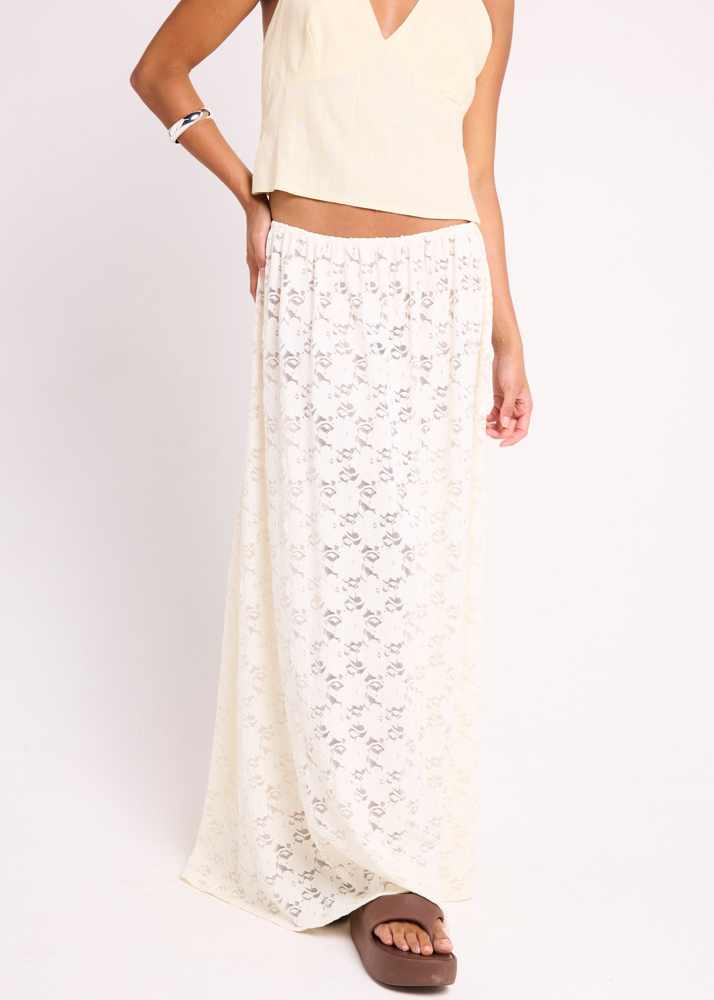 Sigrid Lace Maxi Skirt