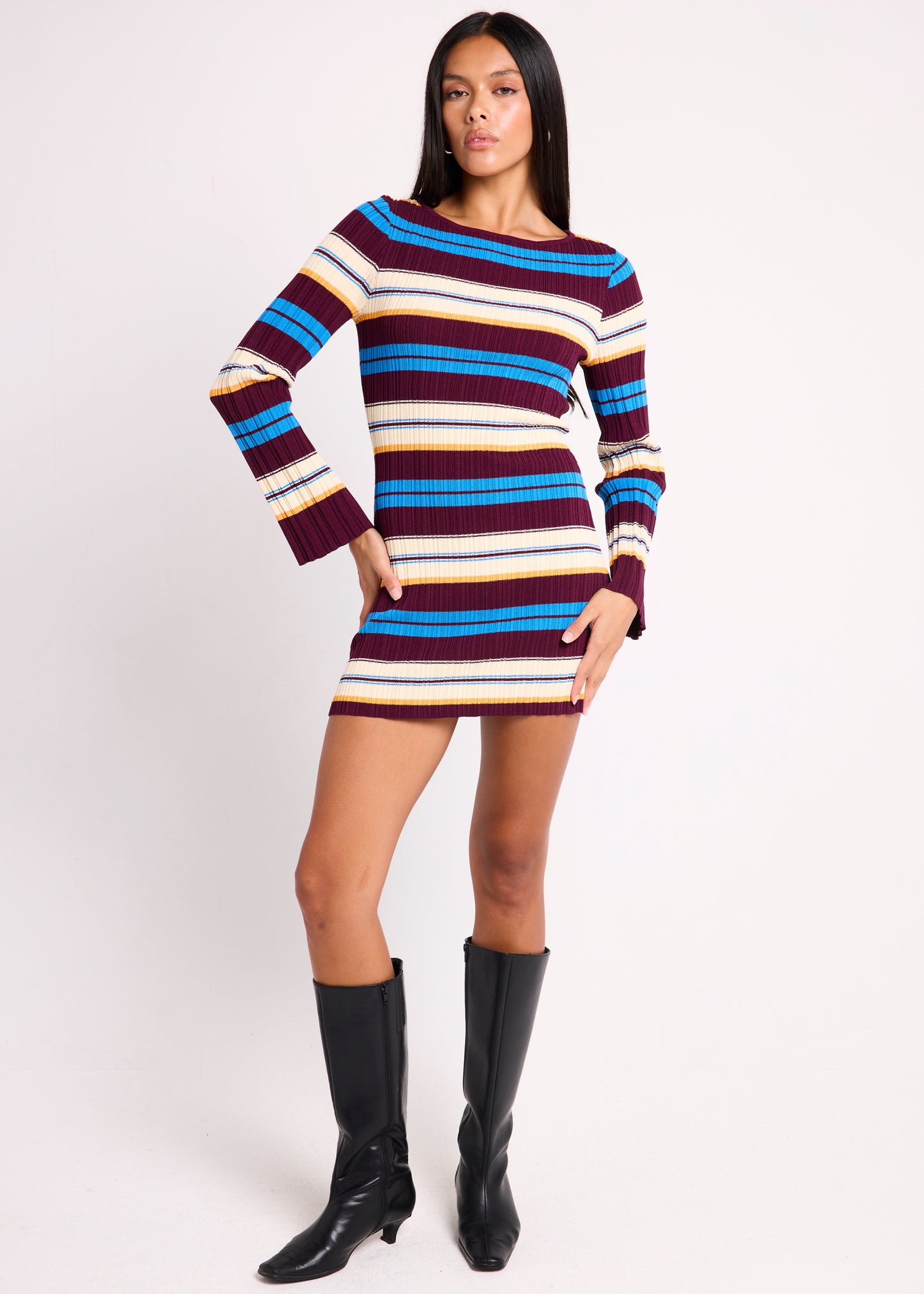 Tahlia Long Sleeve Knit Dress