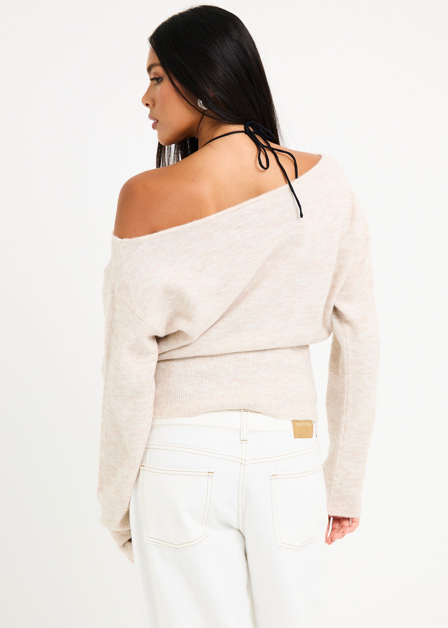 Bailey Off Shoulder Knit Top