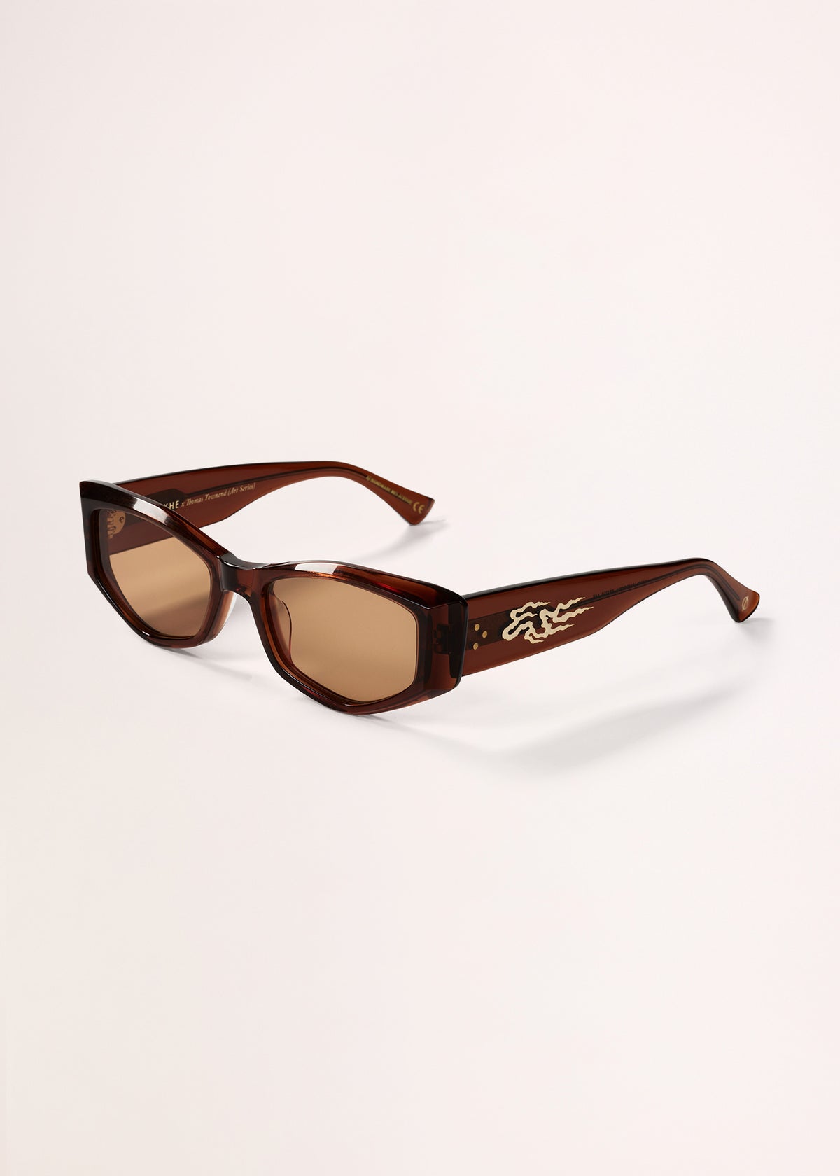 Guilty x Thomas Townend Sunglsses Maple Polished / Brown