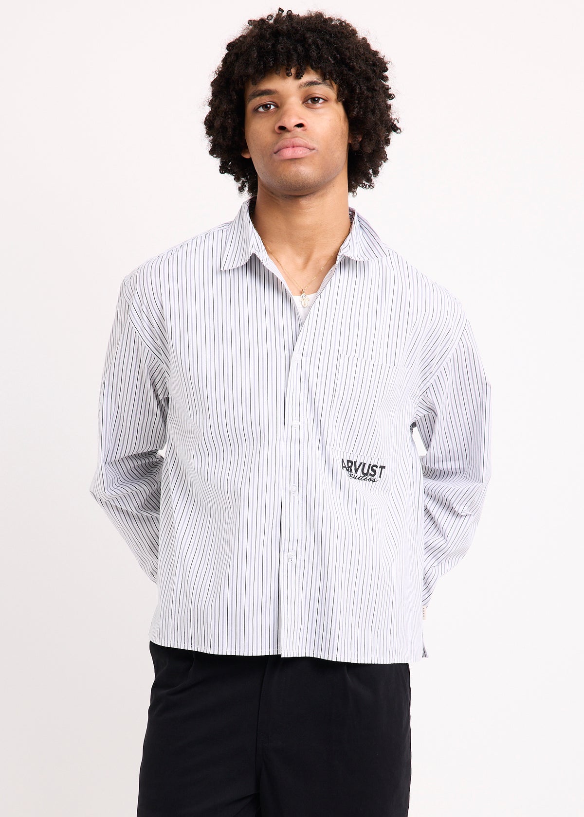 Institute Long Sleeve Shirt WHITE
