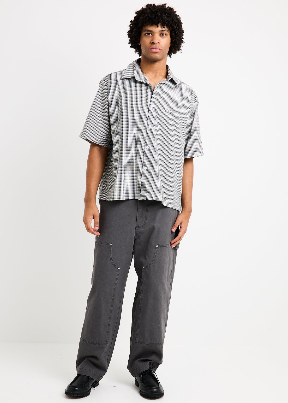 Tagger Short Sleeve Skate Shirt BLACK