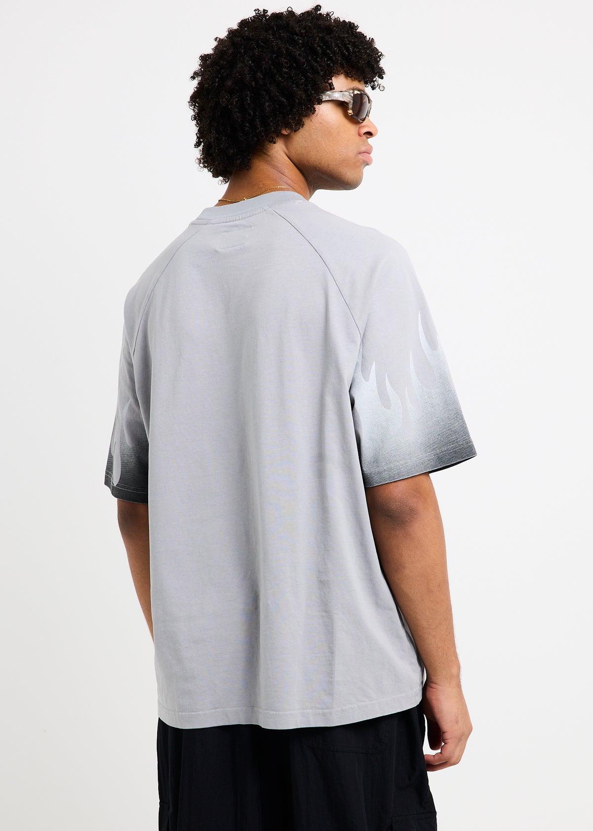 Flame T-Shirt GREY