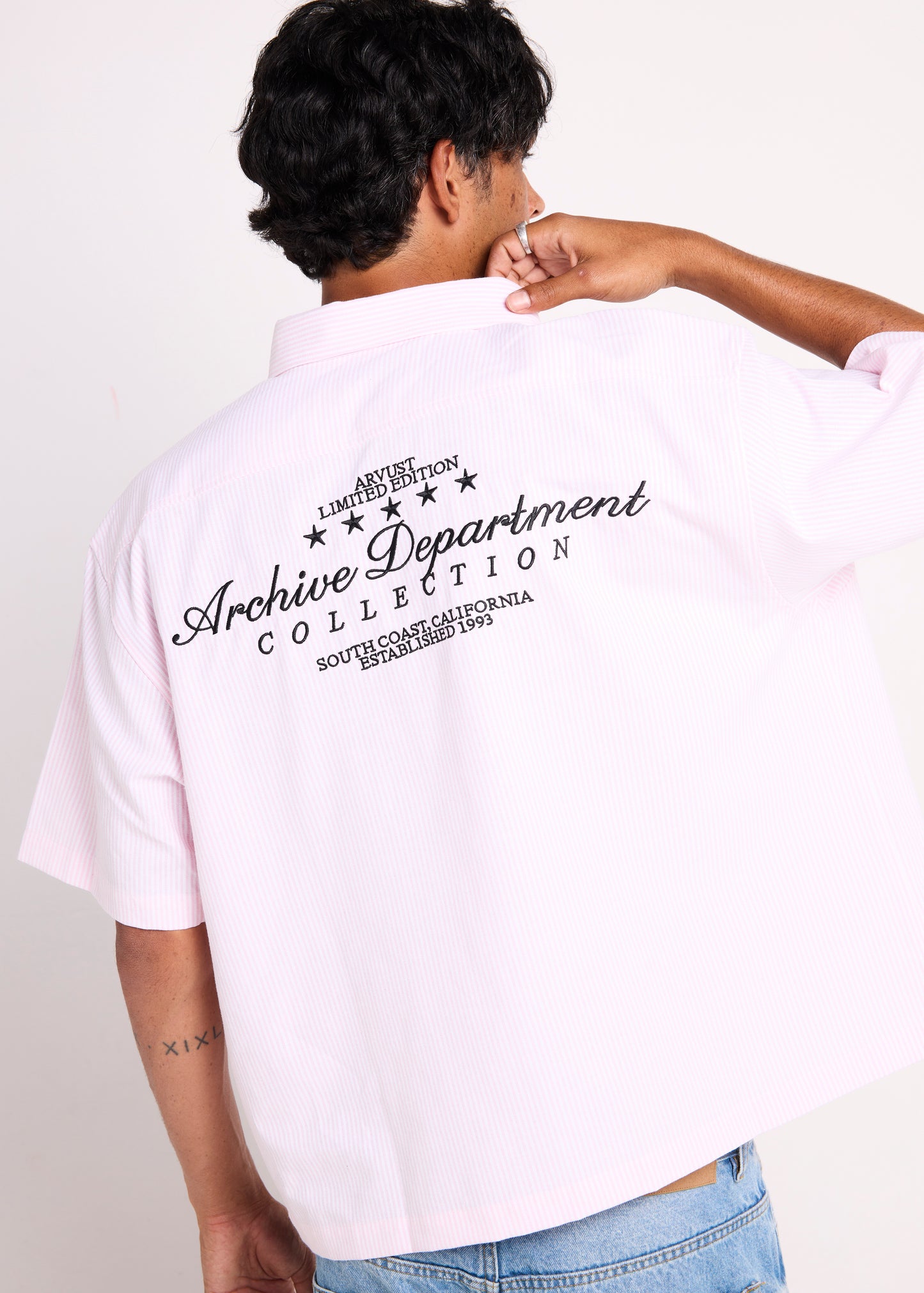 Archive Cropped Short Sleeve Shirt