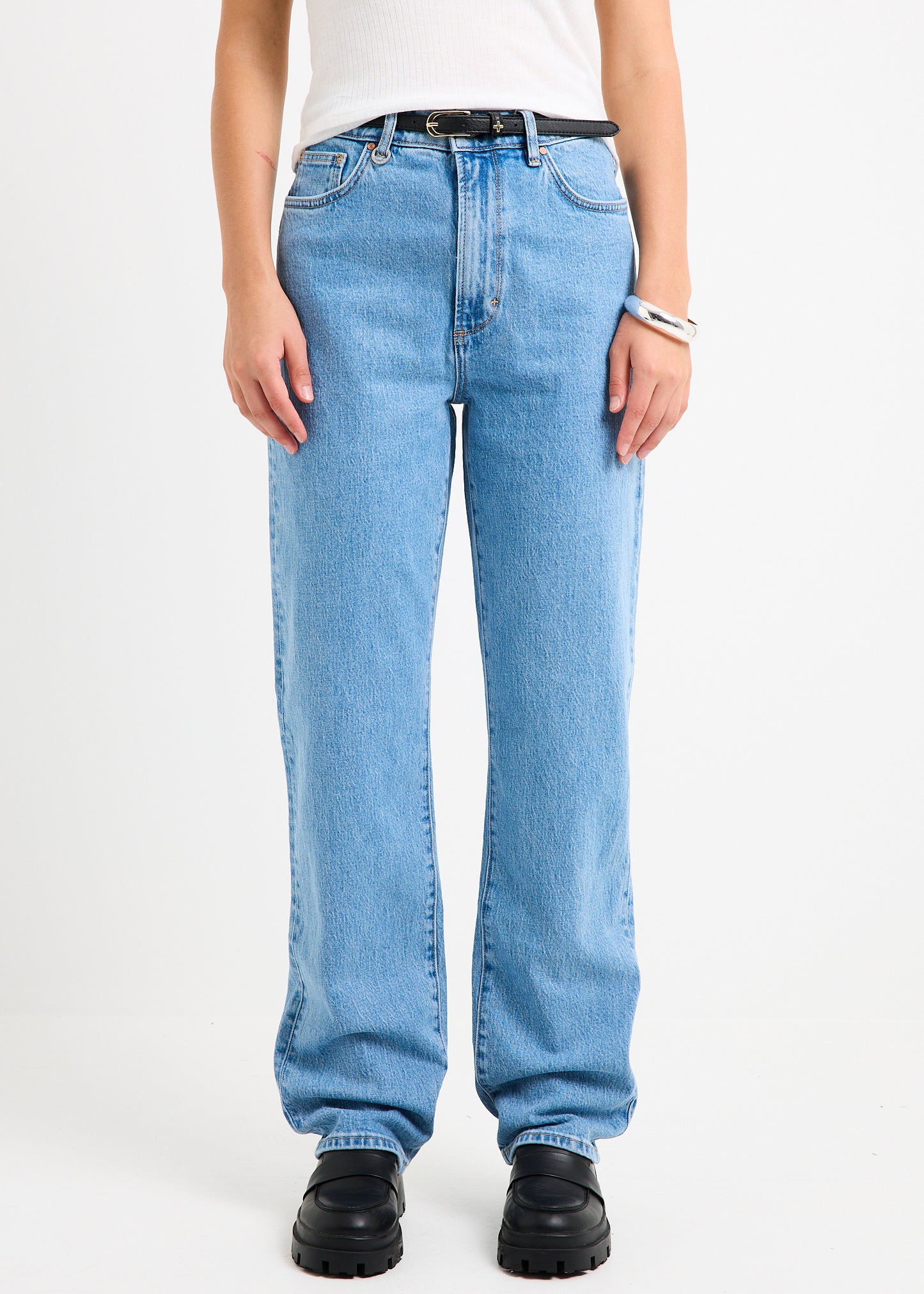 Nico Straight Denim Jeans